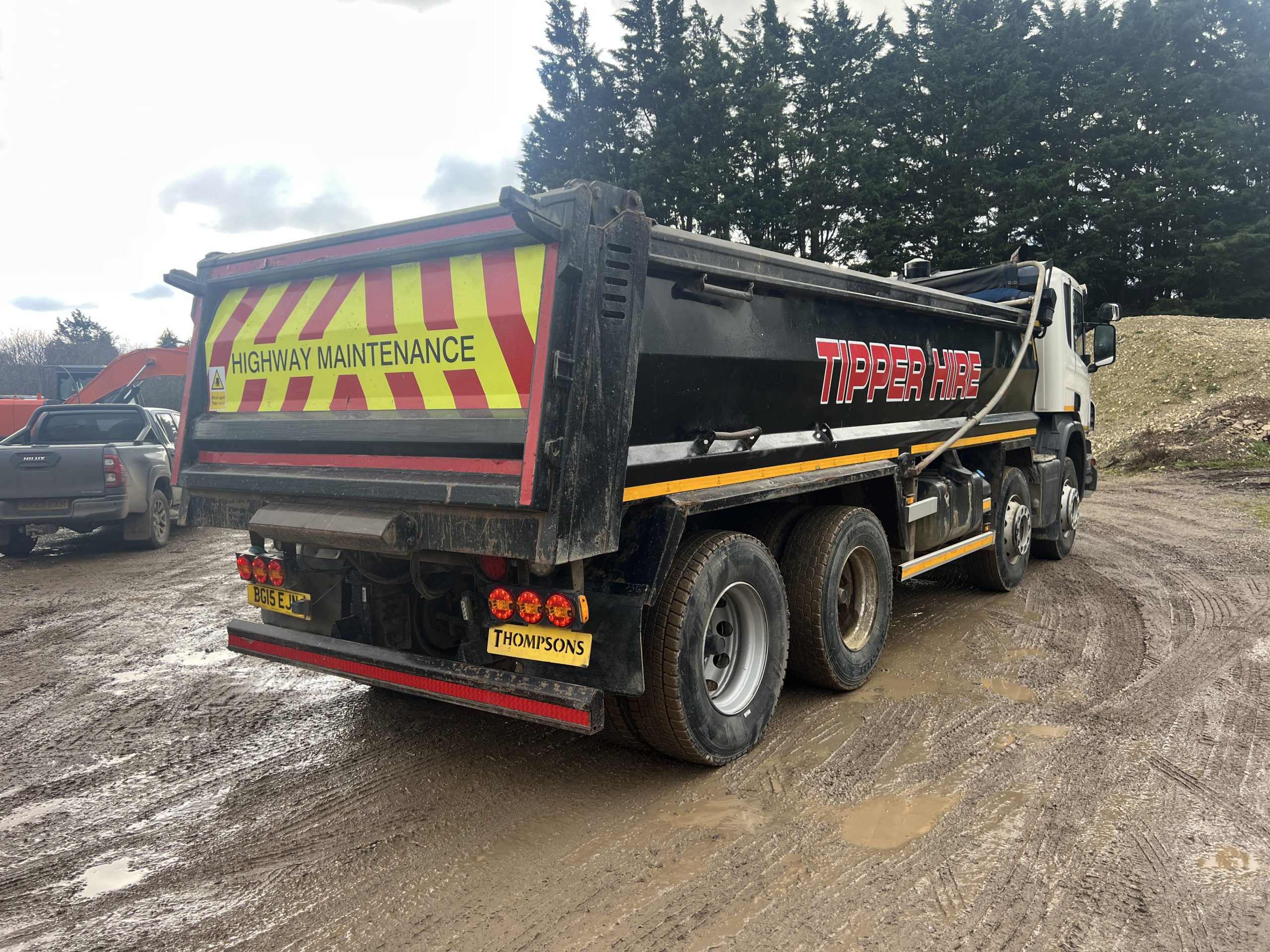 SCANIA P410 TIPPER 2015 - used trucks for sale at J Hawes Ltd - view 4