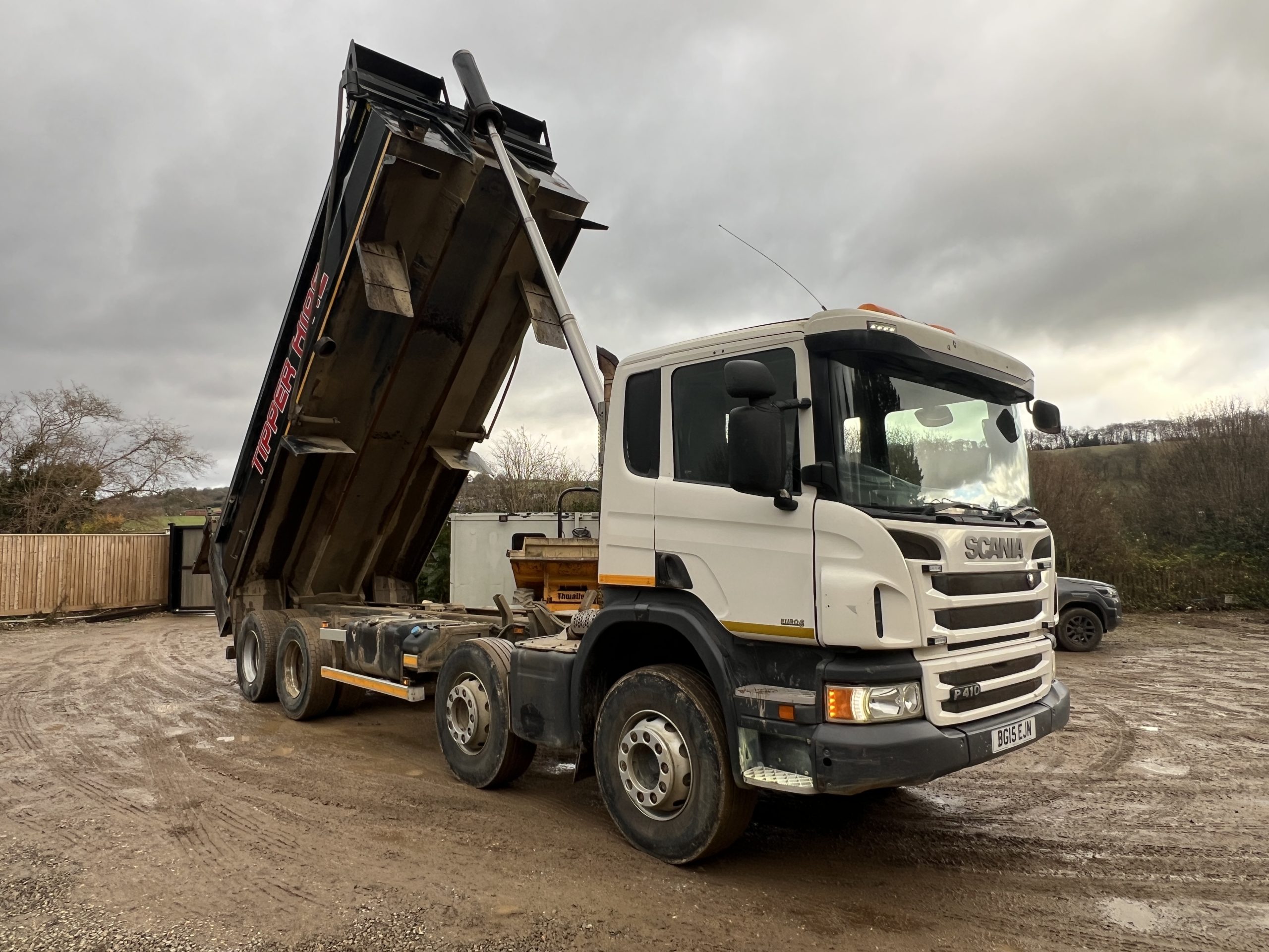 SCANIA P410 TIPPER 2015 - used trucks for sale at J Hawes Ltd - view 9