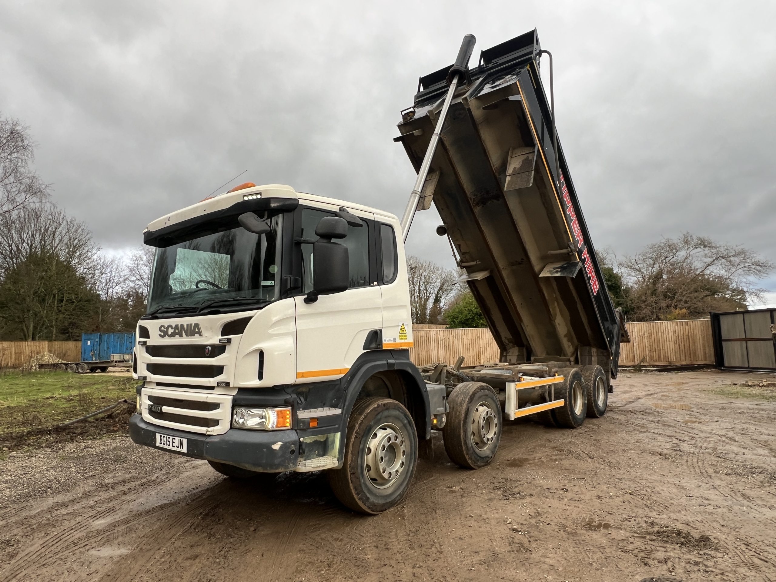 SCANIA P410 TIPPER 2015 - used trucks for sale at J Hawes Ltd - view 10