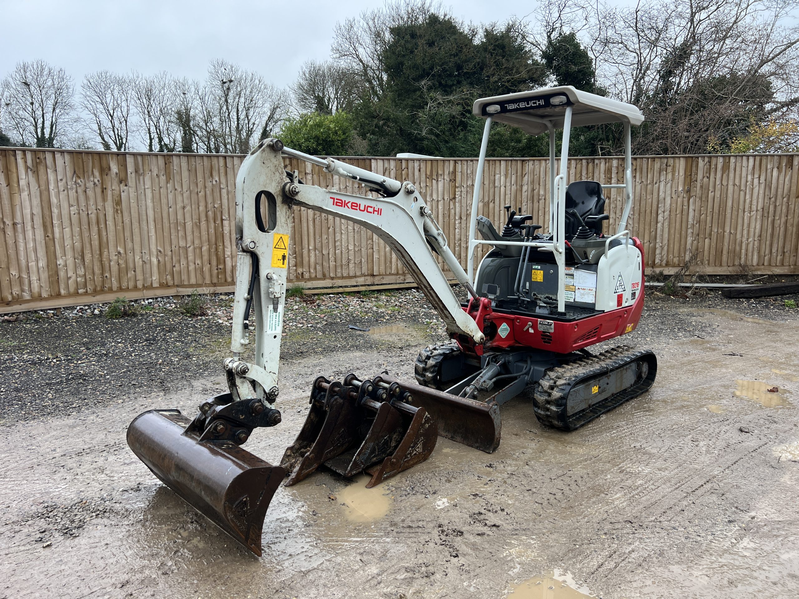 TAKEUCHI TB216 2018 - used plant for sale at J Hawes Ltd - view 5