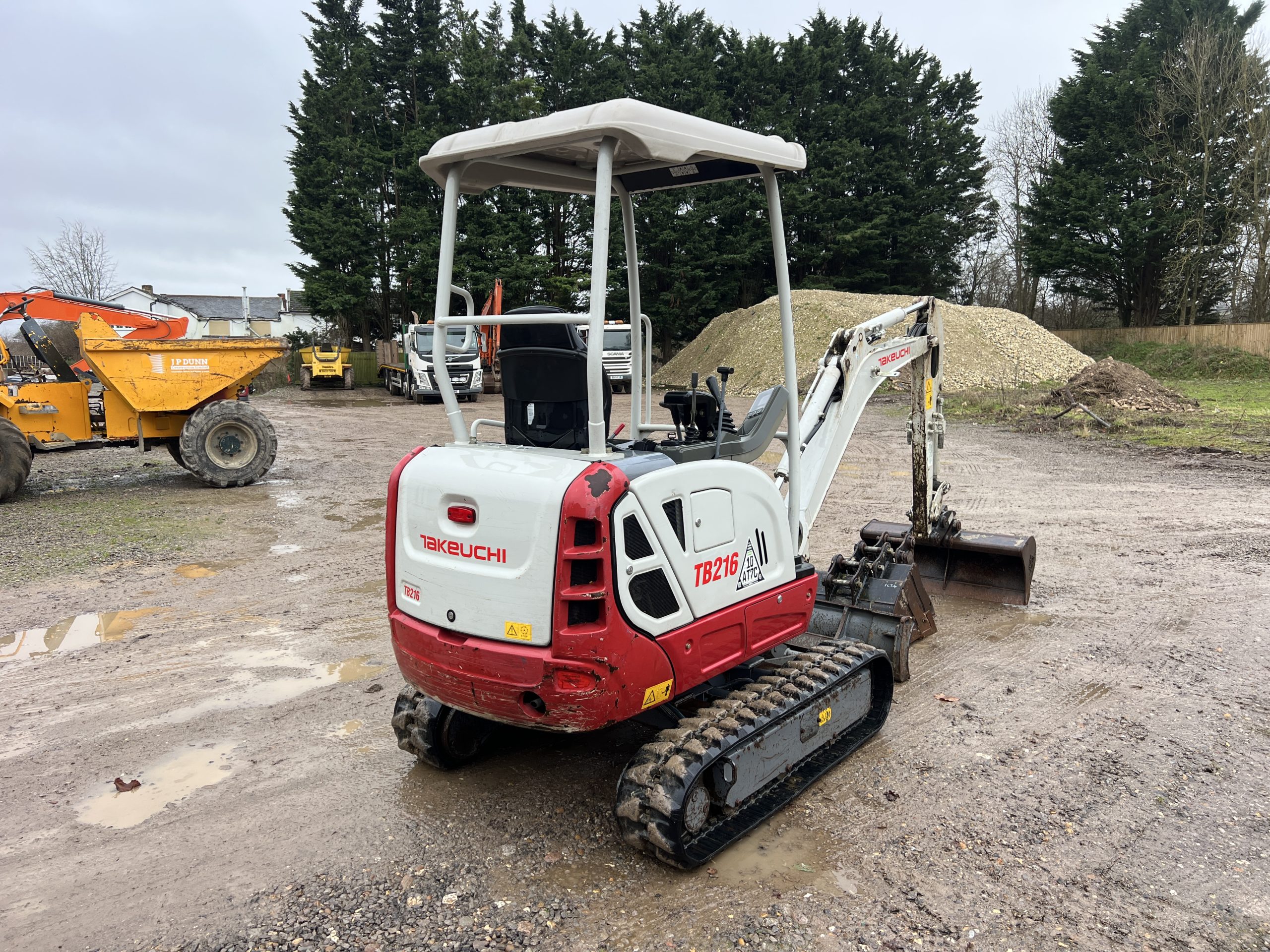 TAKEUCHI TB216 2018 - used plant for sale at J Hawes Ltd - view 8