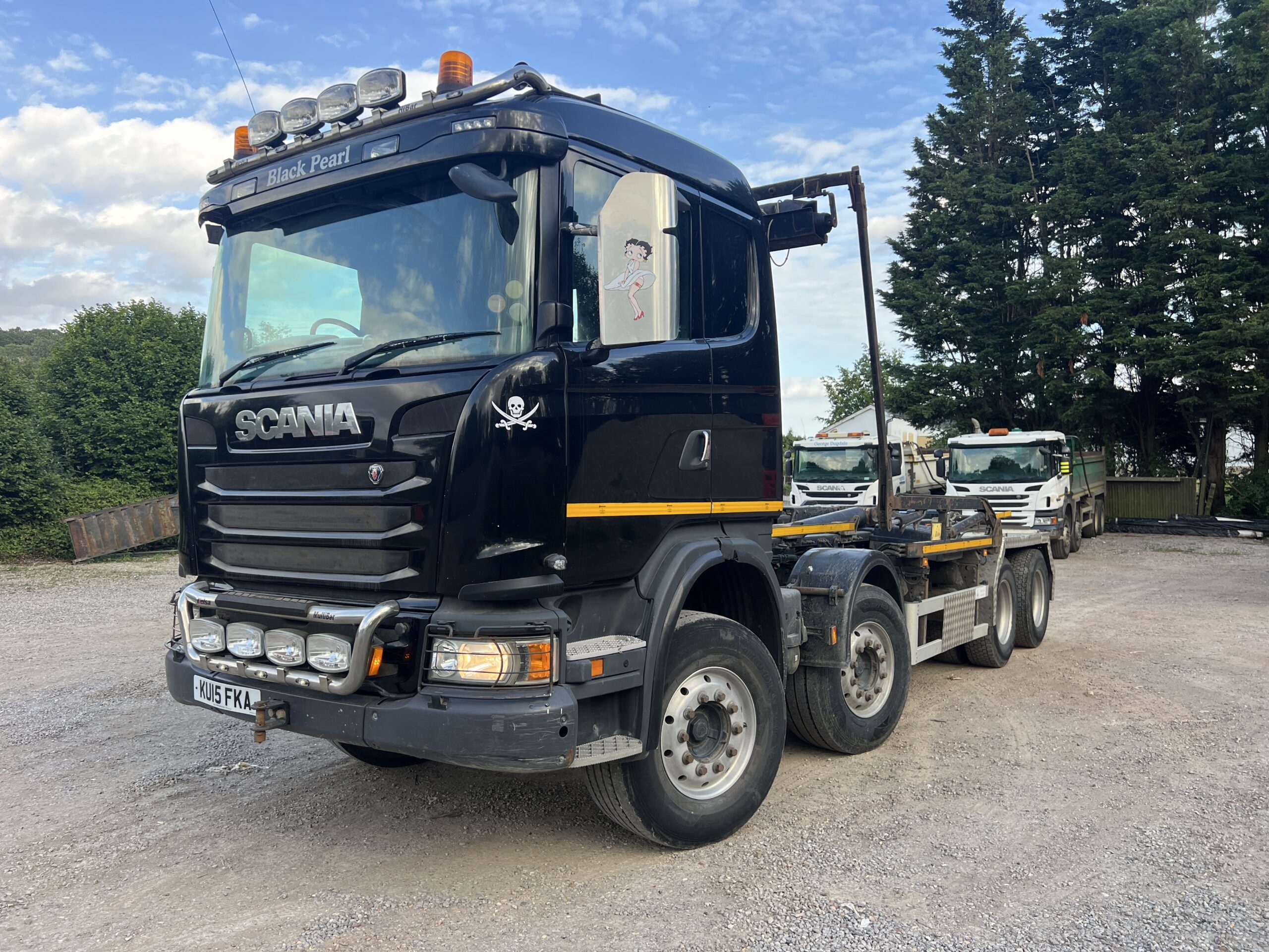 SCANIA G450 8X4 HOOK LORRY 2015 - used trucks for sale at J Hawes Ltd - view 7