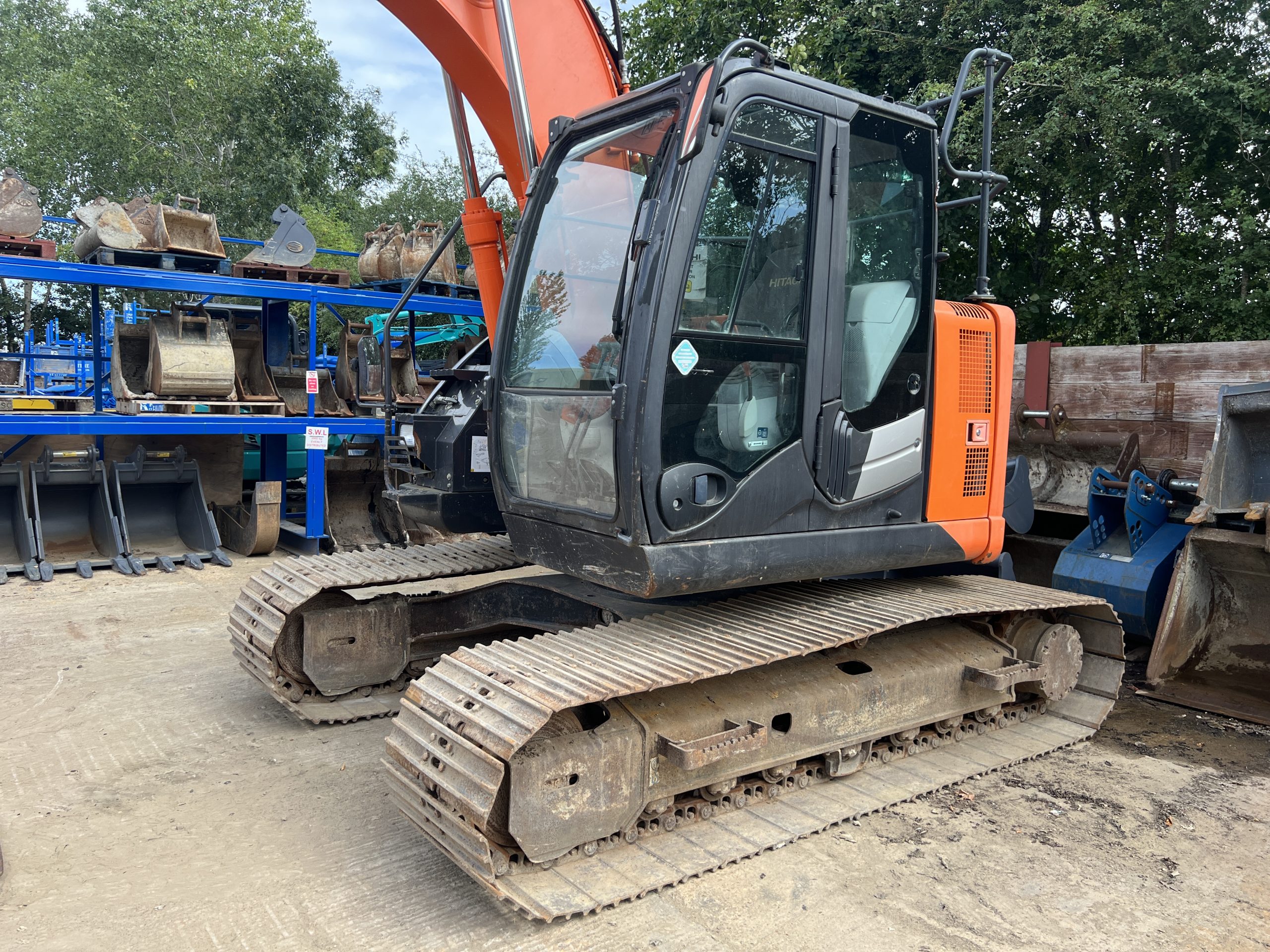 HITACHI ZX135US-5B 2015 - used plant for sale at J Hawes Ltd - view 2