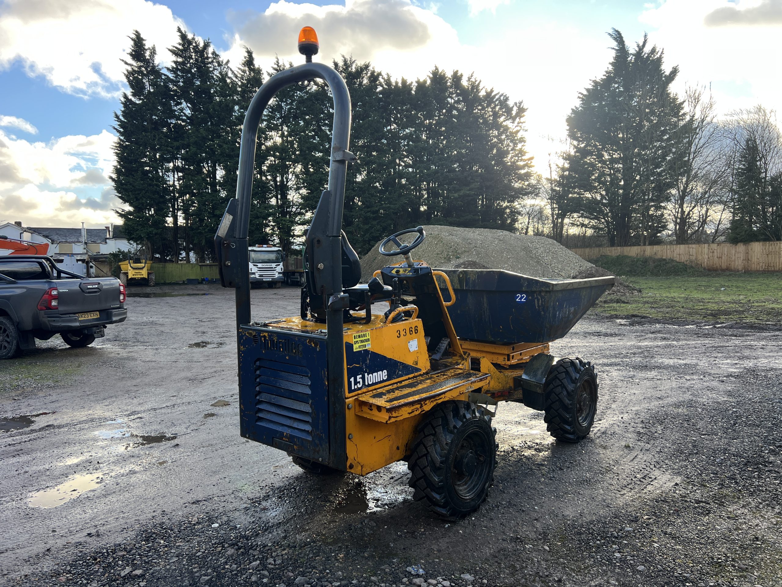 THWAITES 1.5T HIGH/SWIVEL 2011 - used plant for sale at J Hawes Ltd - view 6