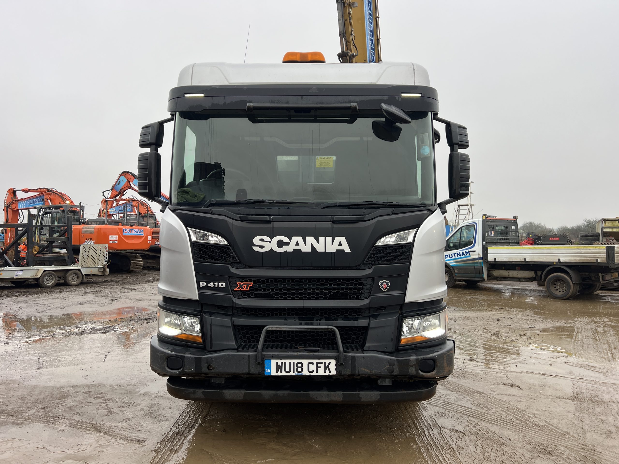 SCANIA XT P410 TIPPER 2018 - used trucks for sale at J Hawes Ltd - view 3