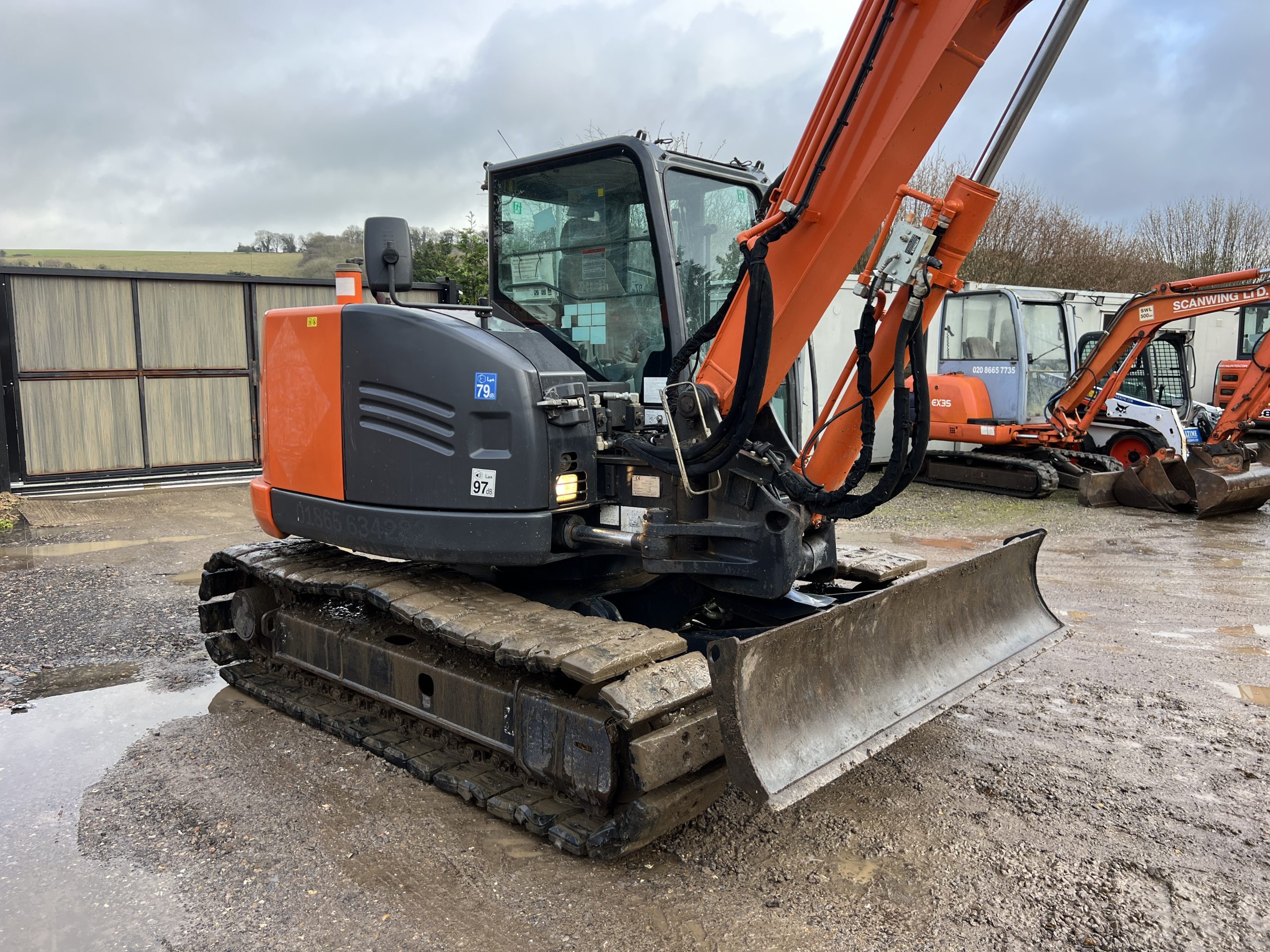 HITACHI ZX85USB-5A 2017 - used plant for sale at J Hawes Ltd - view 6