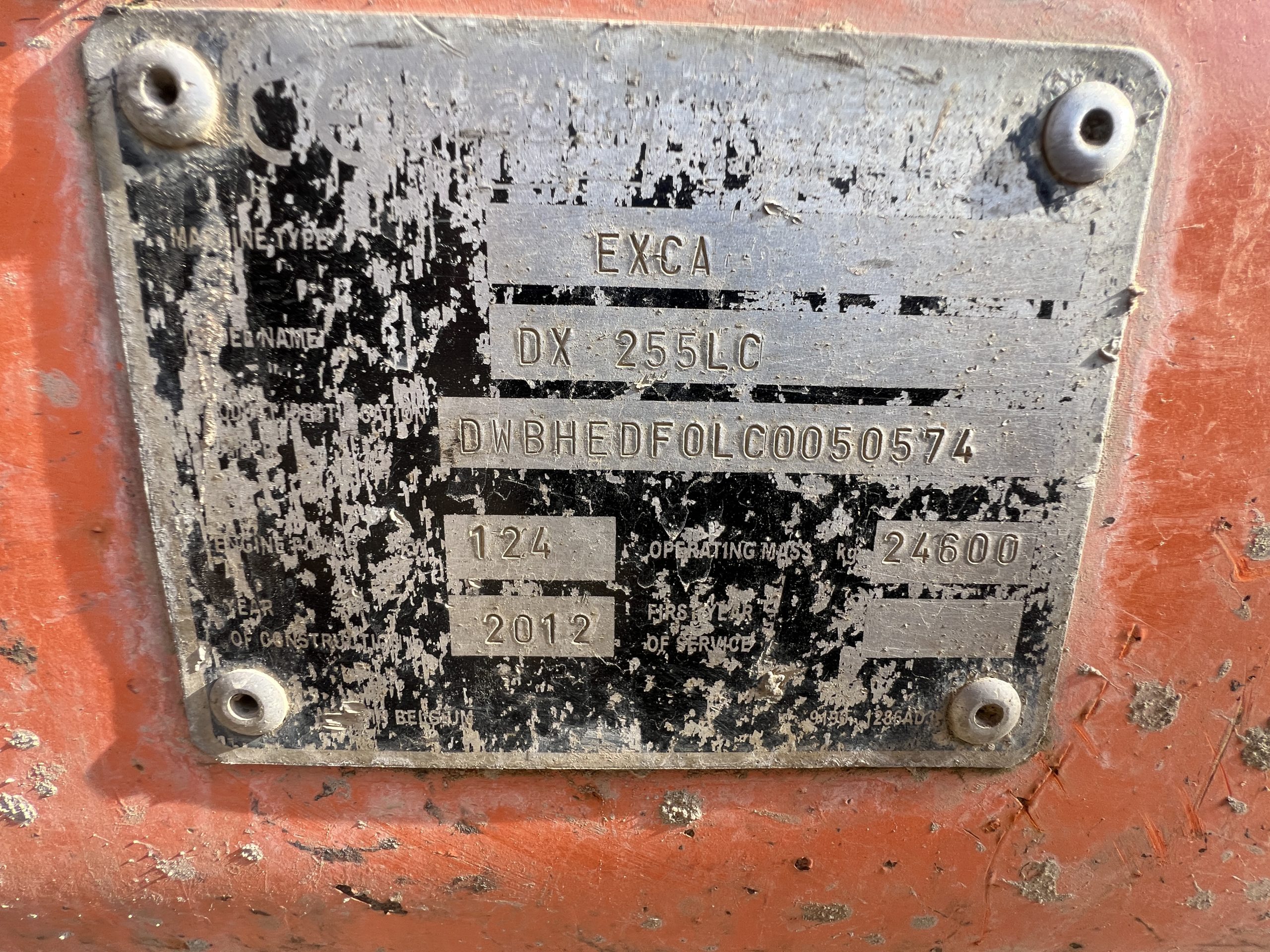 DOOSAN DX255LC 2012 - used plant for sale at J Hawes Ltd - view 25