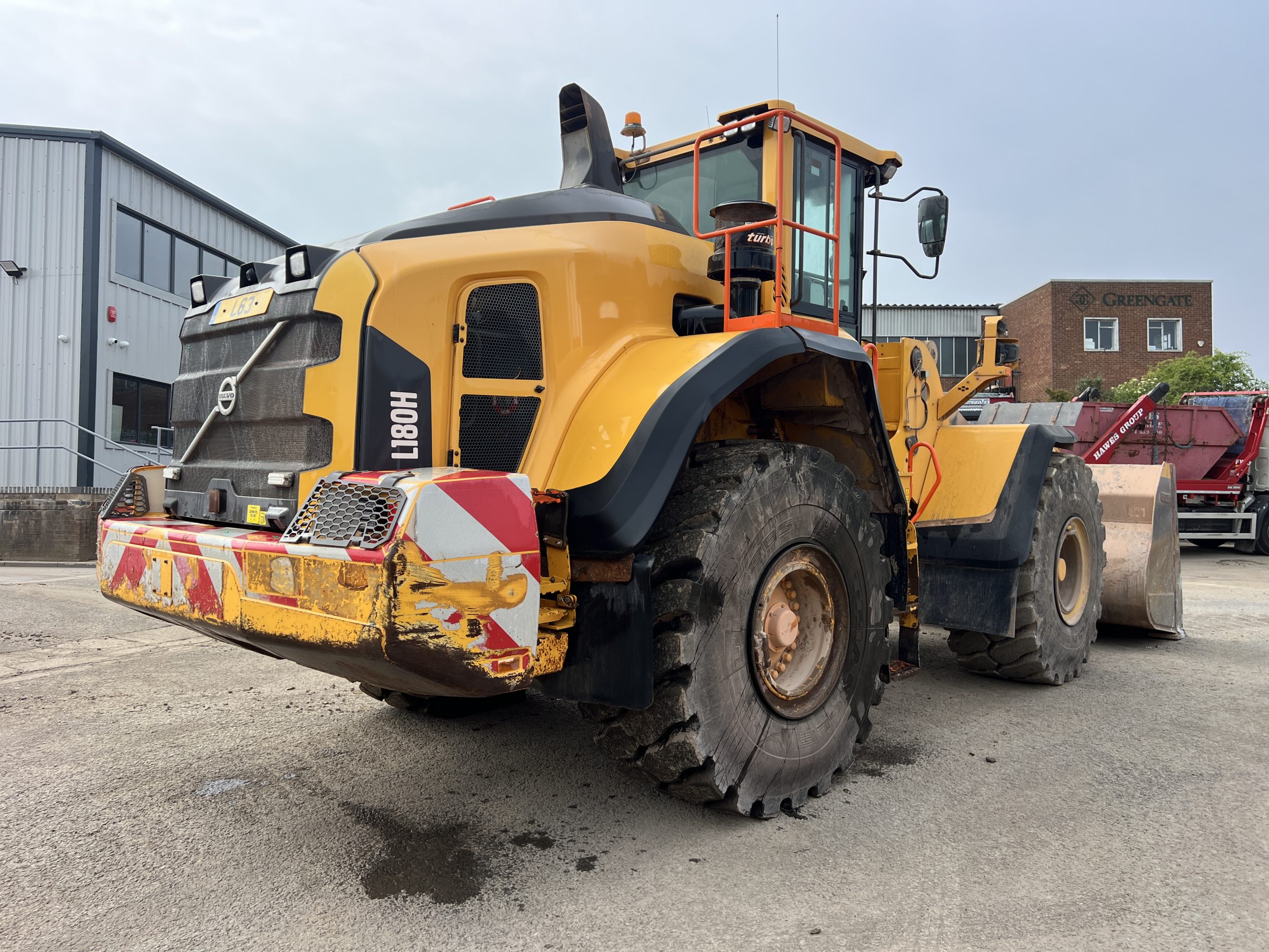 VOLVO L180H LOADER 2018 - used plant for sale at J Hawes Ltd - view 5