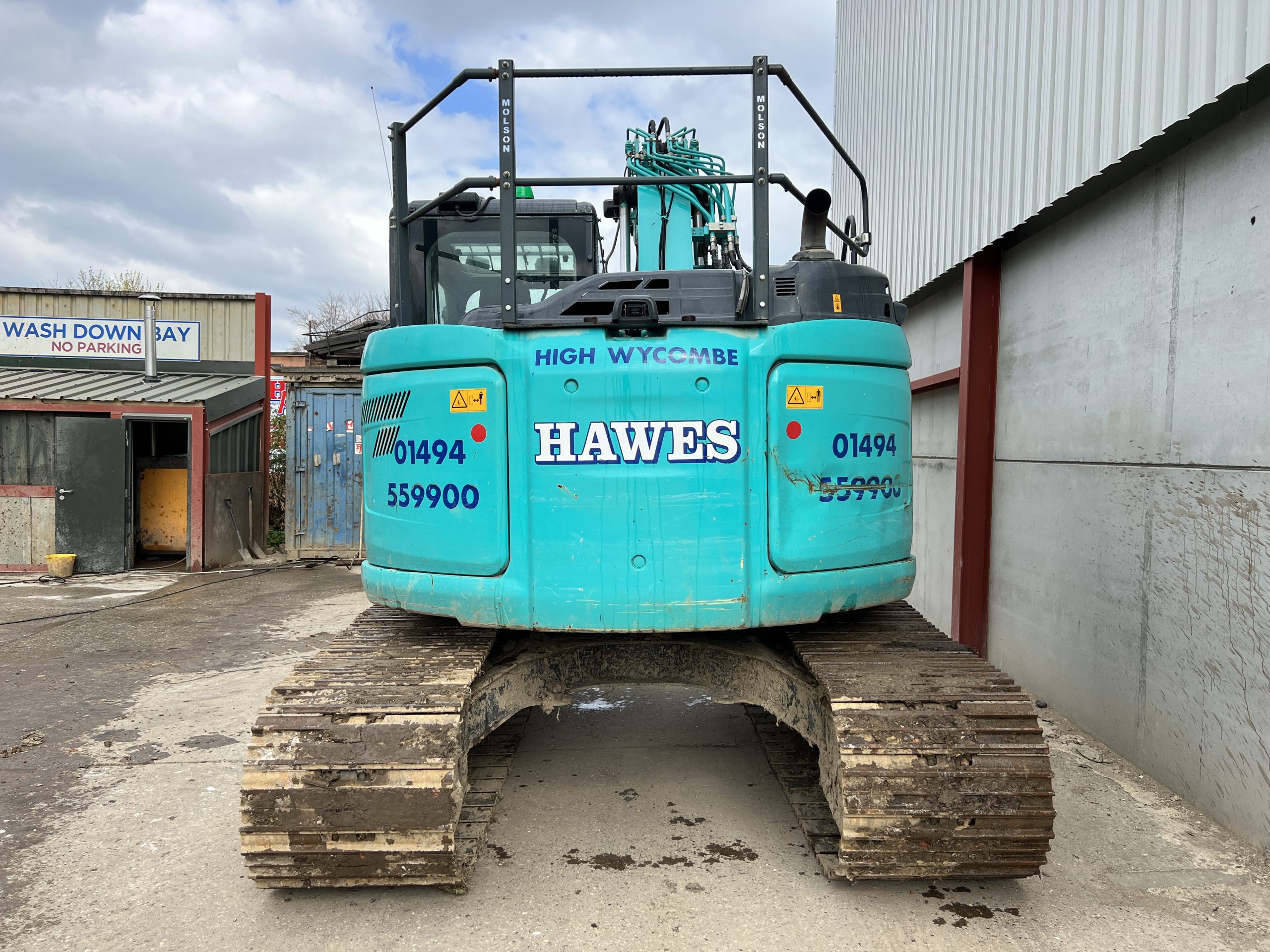 KOBELCO SK140SRLC-5 - used plant for sale at J Hawes Ltd - view 5