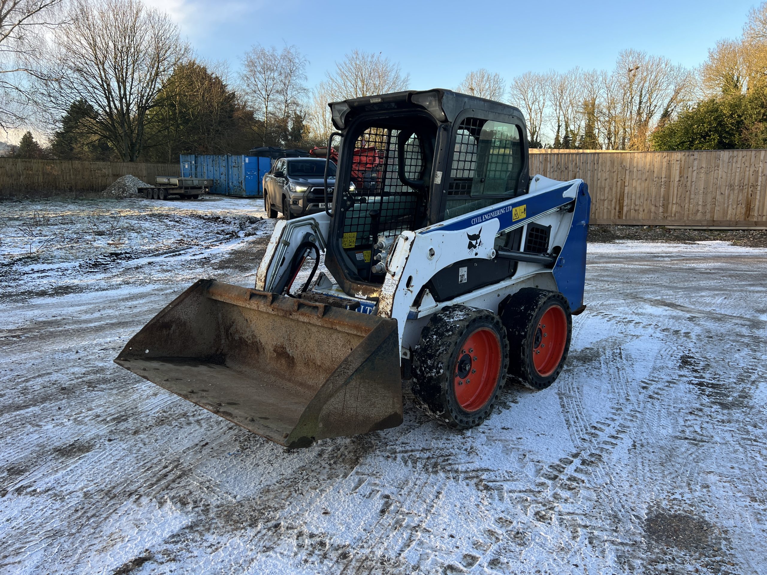 BOBCAT S450 SKIDSTEER 2017 - used plant for sale at J Hawes Ltd - view 2