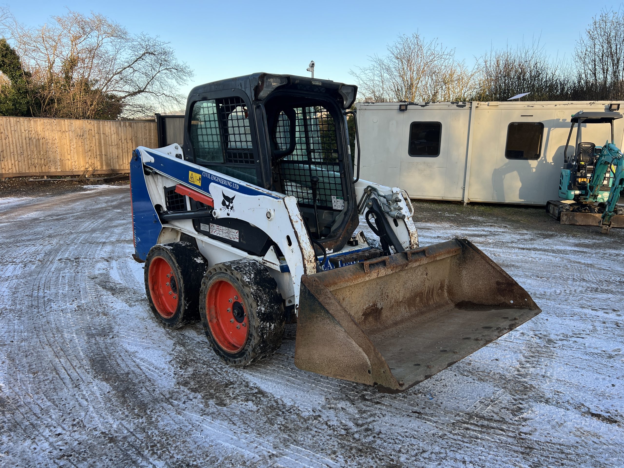 BOBCAT S450 SKIDSTEER 2017 - used plant for sale at J Hawes Ltd - view 4