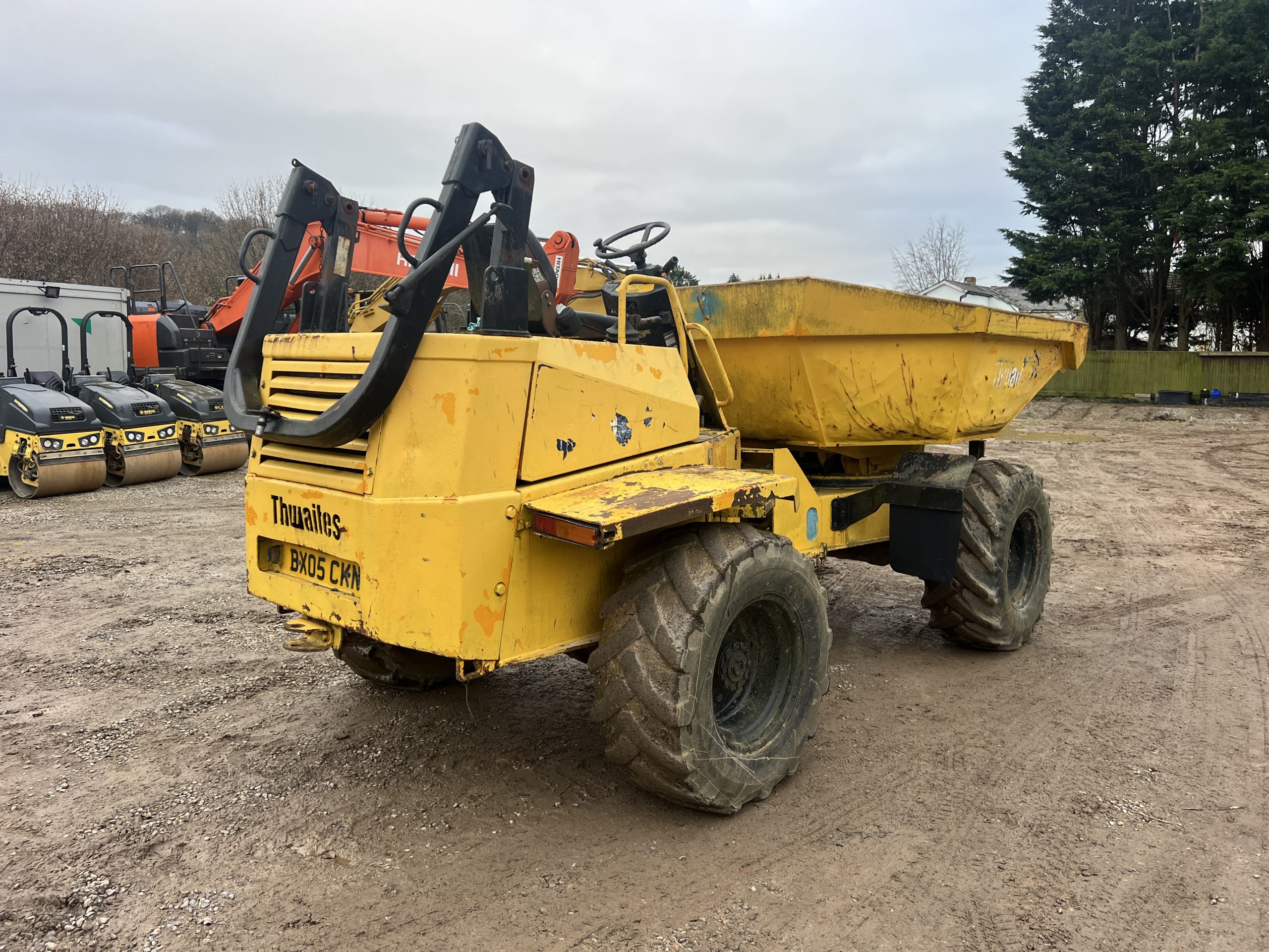THWAITES 6T DUMPER 2005 - used plant for sale at J Hawes Ltd - view 5