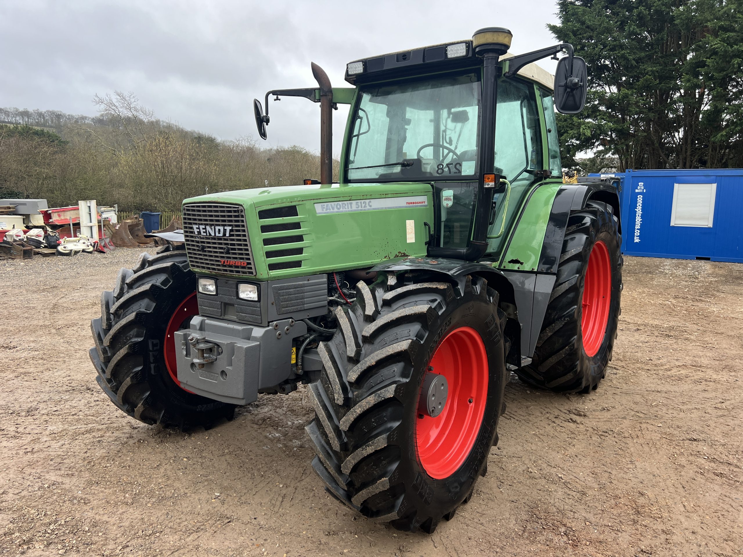FENDT 512C TRACTOR 1997 - used plant for sale at J Hawes Ltd - view 8