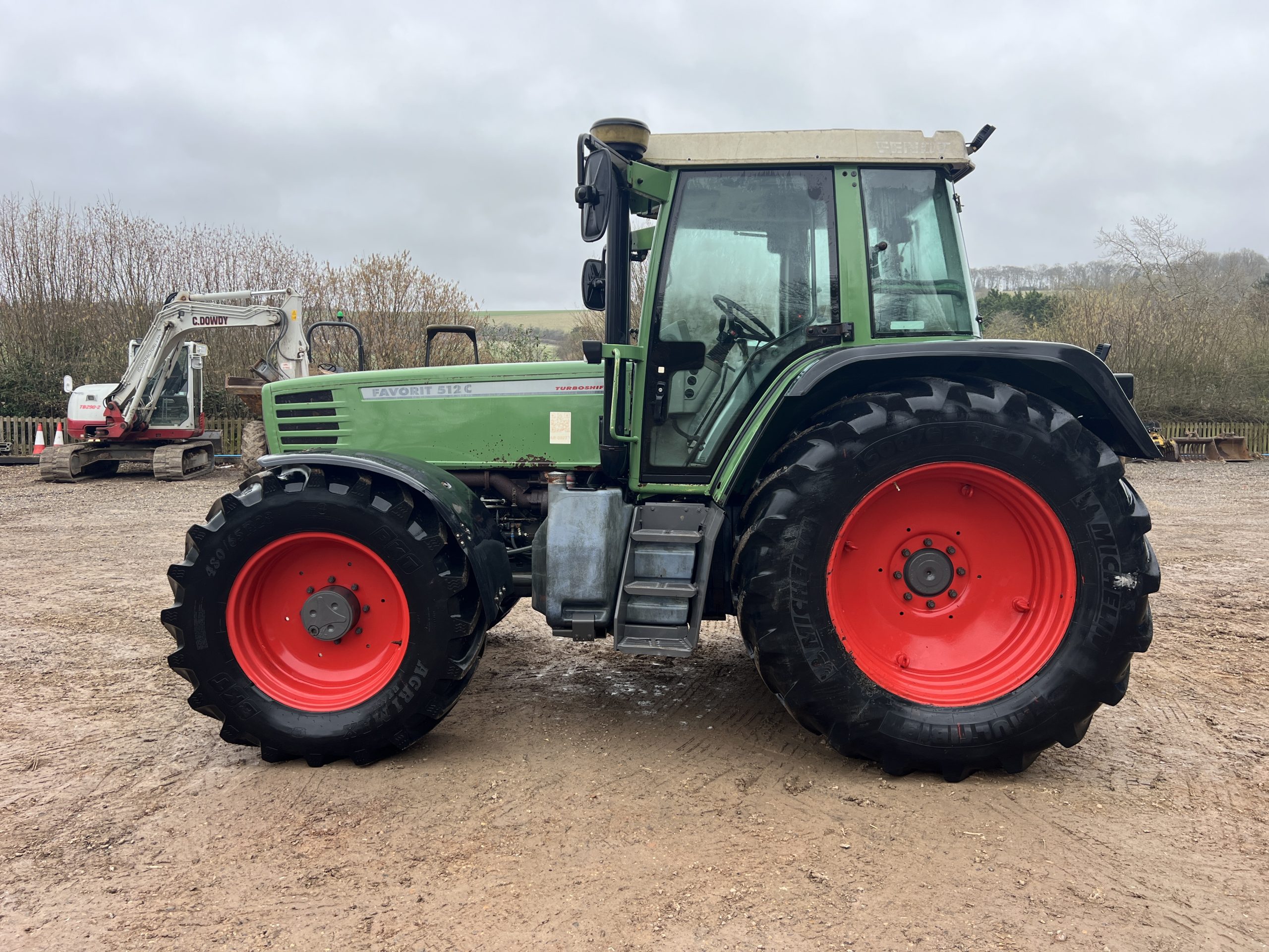 FENDT 512C TRACTOR 1997 - used plant for sale at J Hawes Ltd - view 6