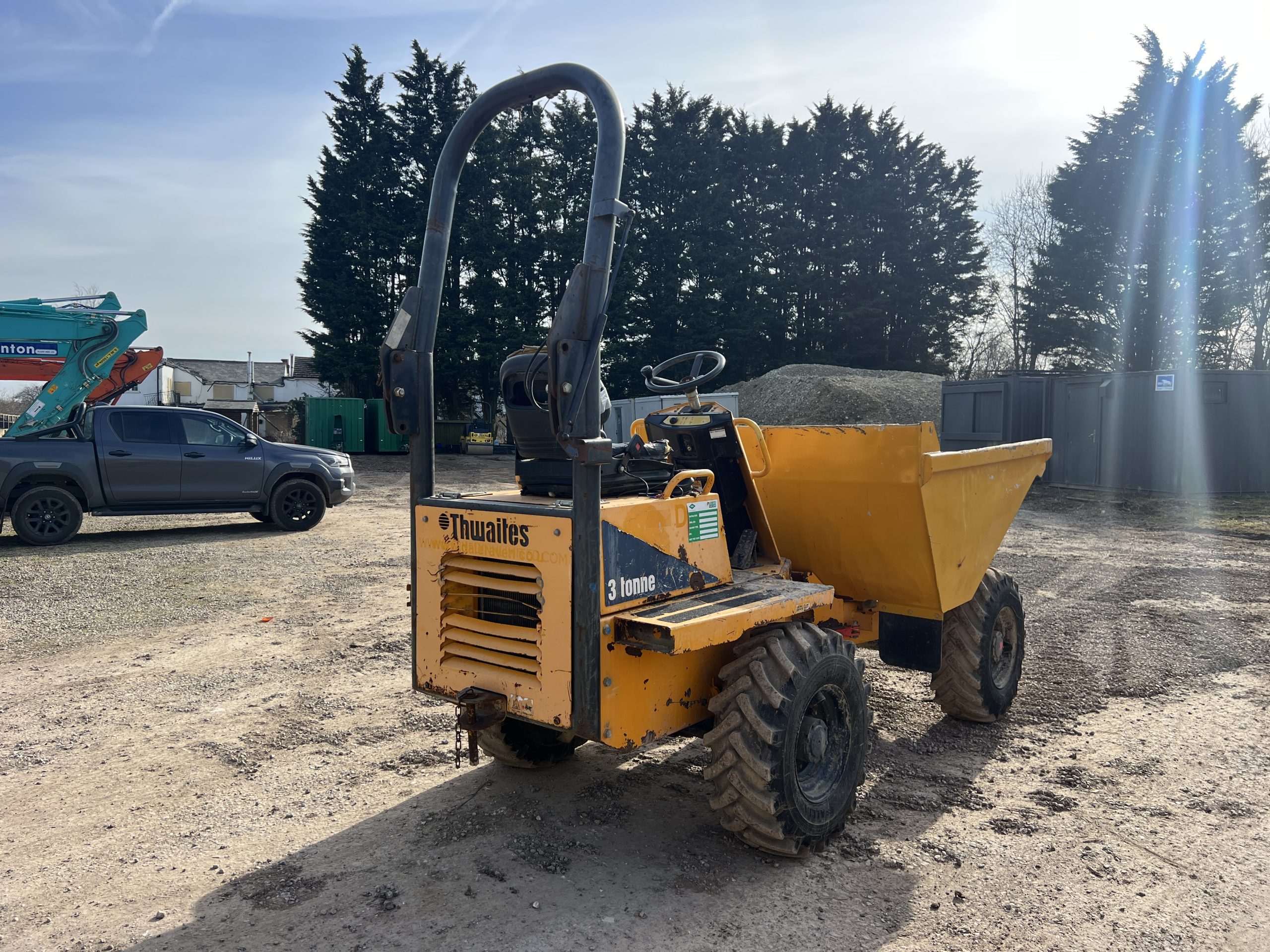 THWAITES 3T DUMPER 2013 - used plant for sale at J Hawes Ltd - view 6