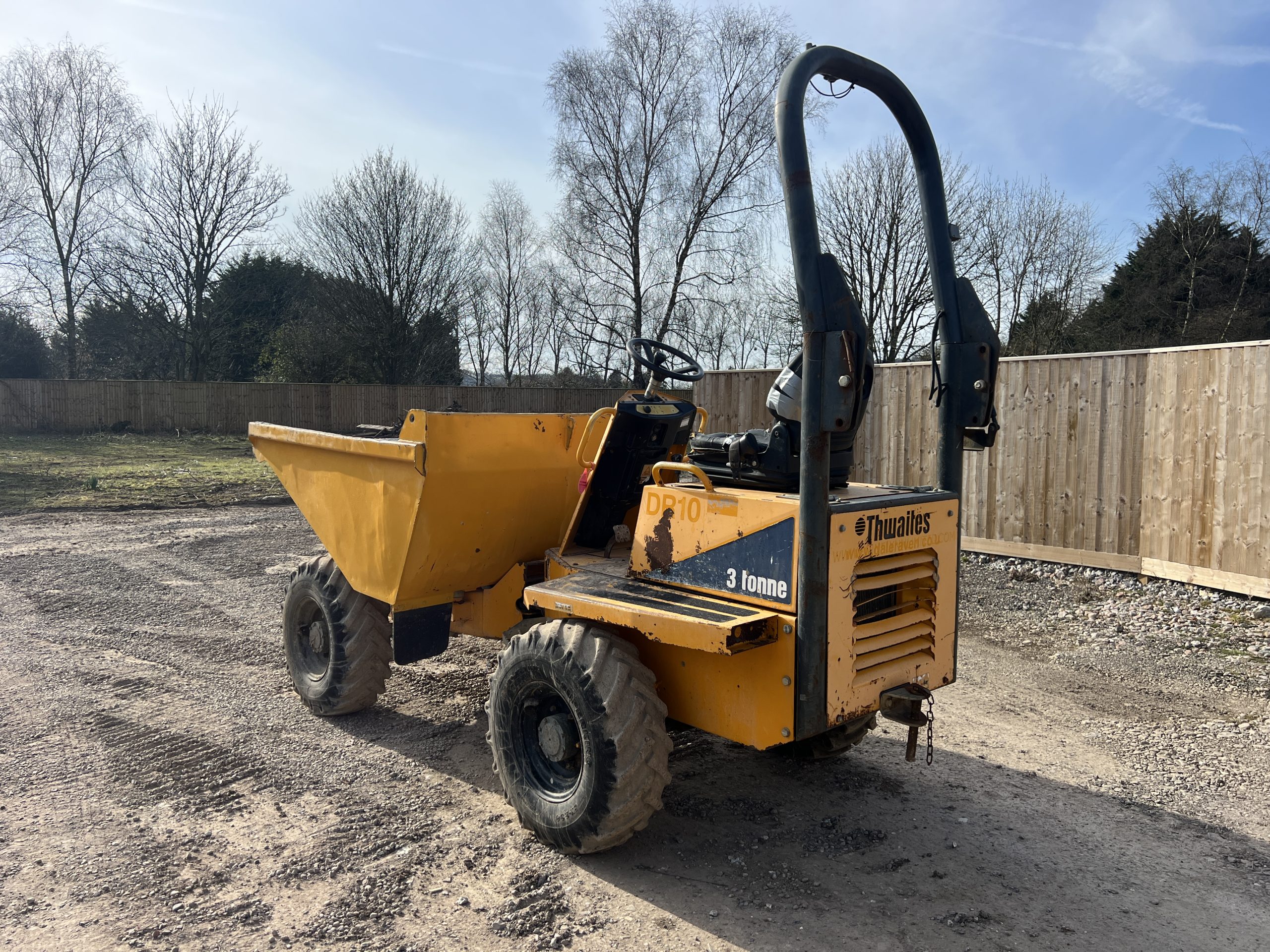 THWAITES 3T DUMPER 2013 - used plant for sale at J Hawes Ltd - view 8