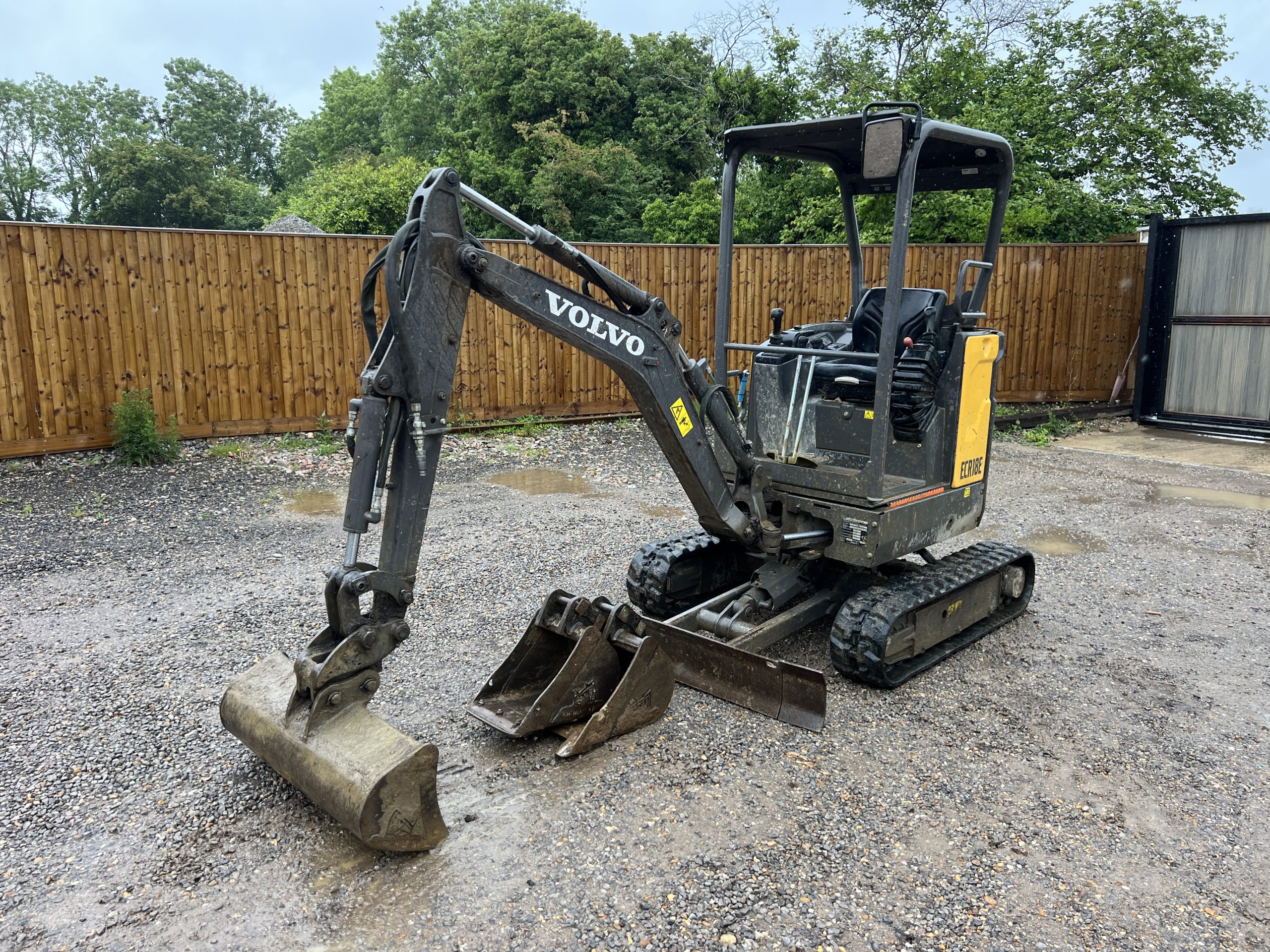 VOLVO ECR18E 2019 - used plant for sale at J Hawes Ltd - view 3