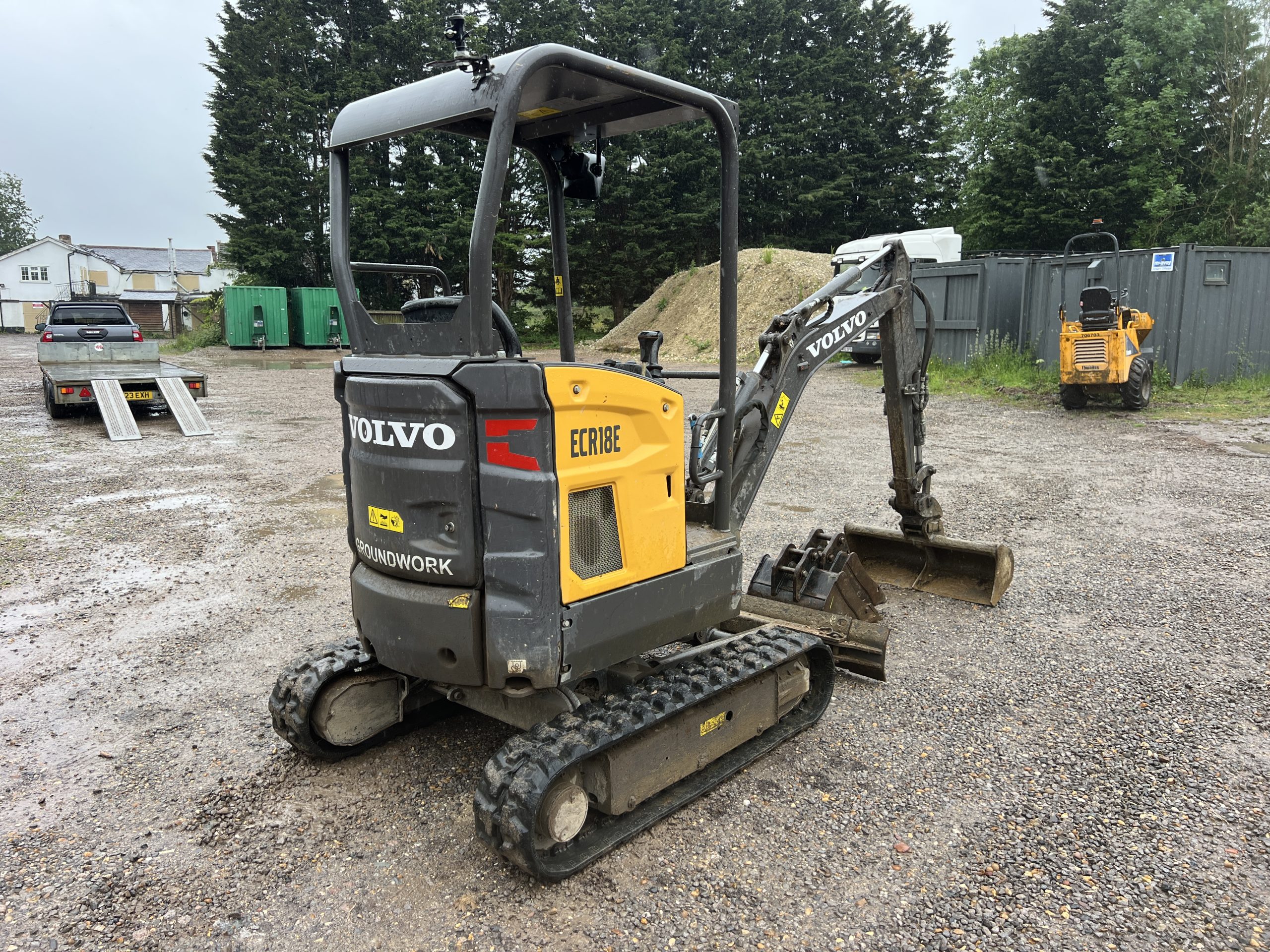 VOLVO ECR18E 2019 - used plant for sale at J Hawes Ltd - view 5