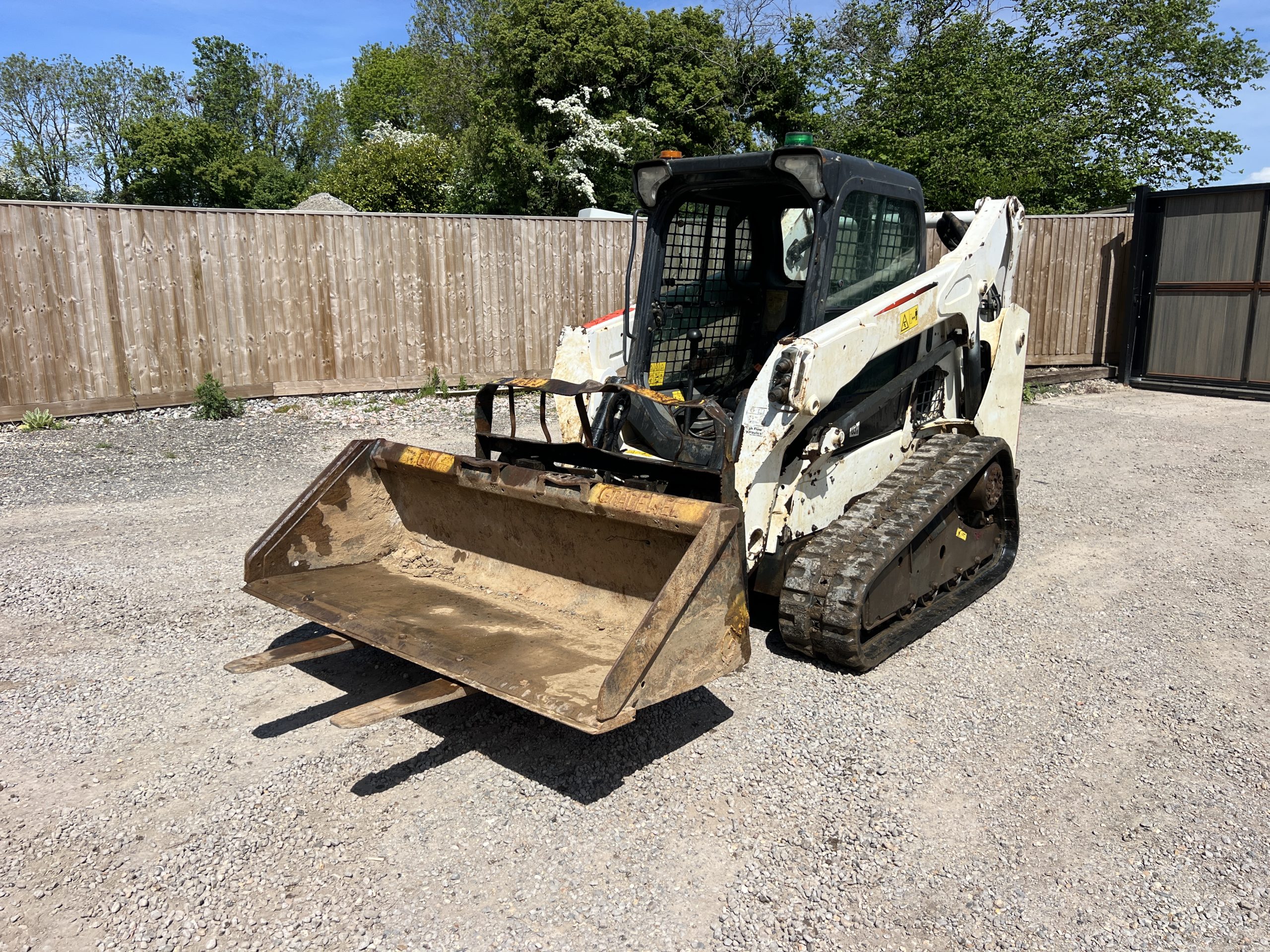 BOBCAT T590 LOADER 2015 - used plant for sale at J Hawes Ltd - view 3