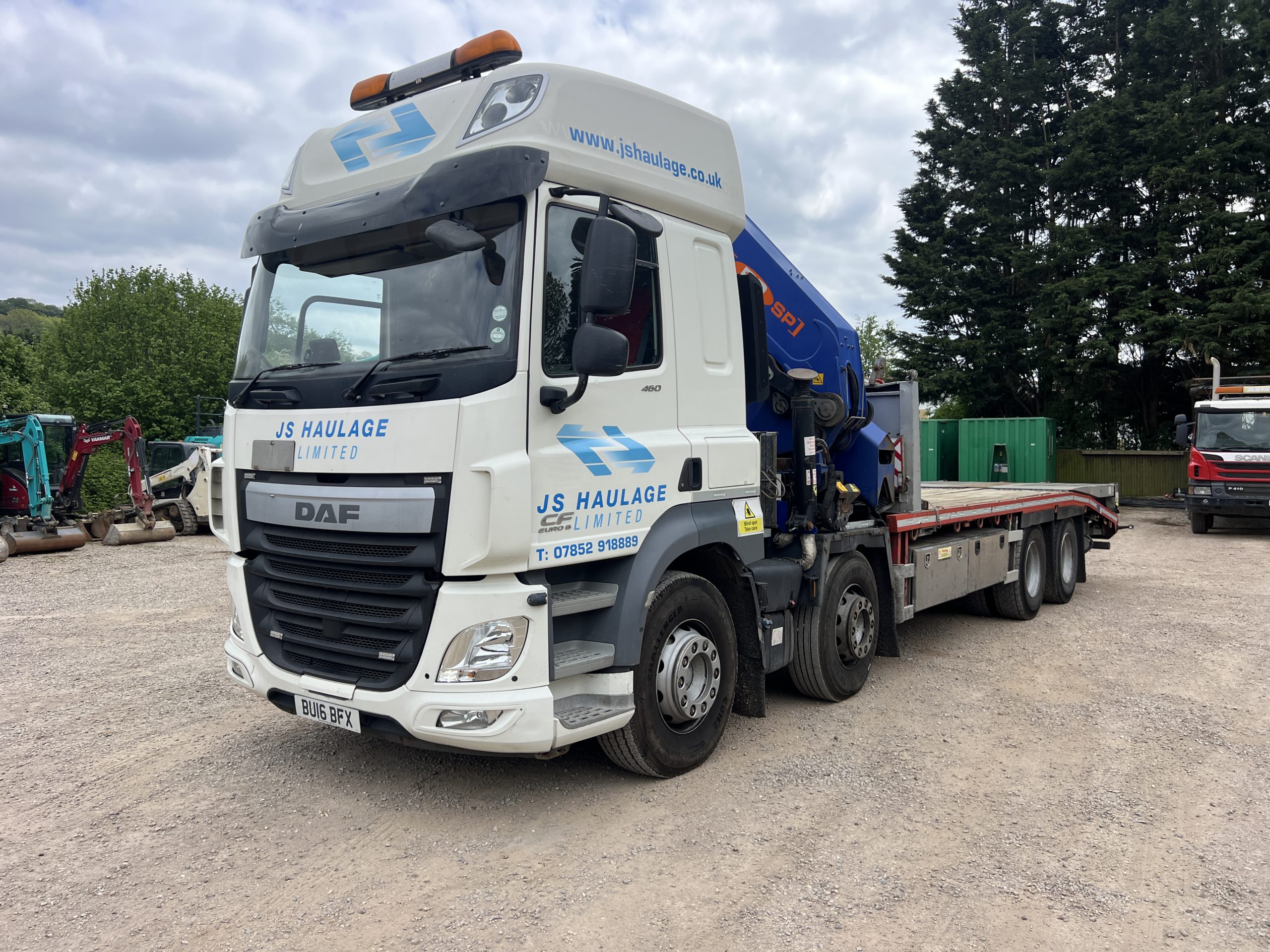 DAF CF460 CRANE LORRY 2016 - used trucks for sale at J Hawes Ltd - view 7