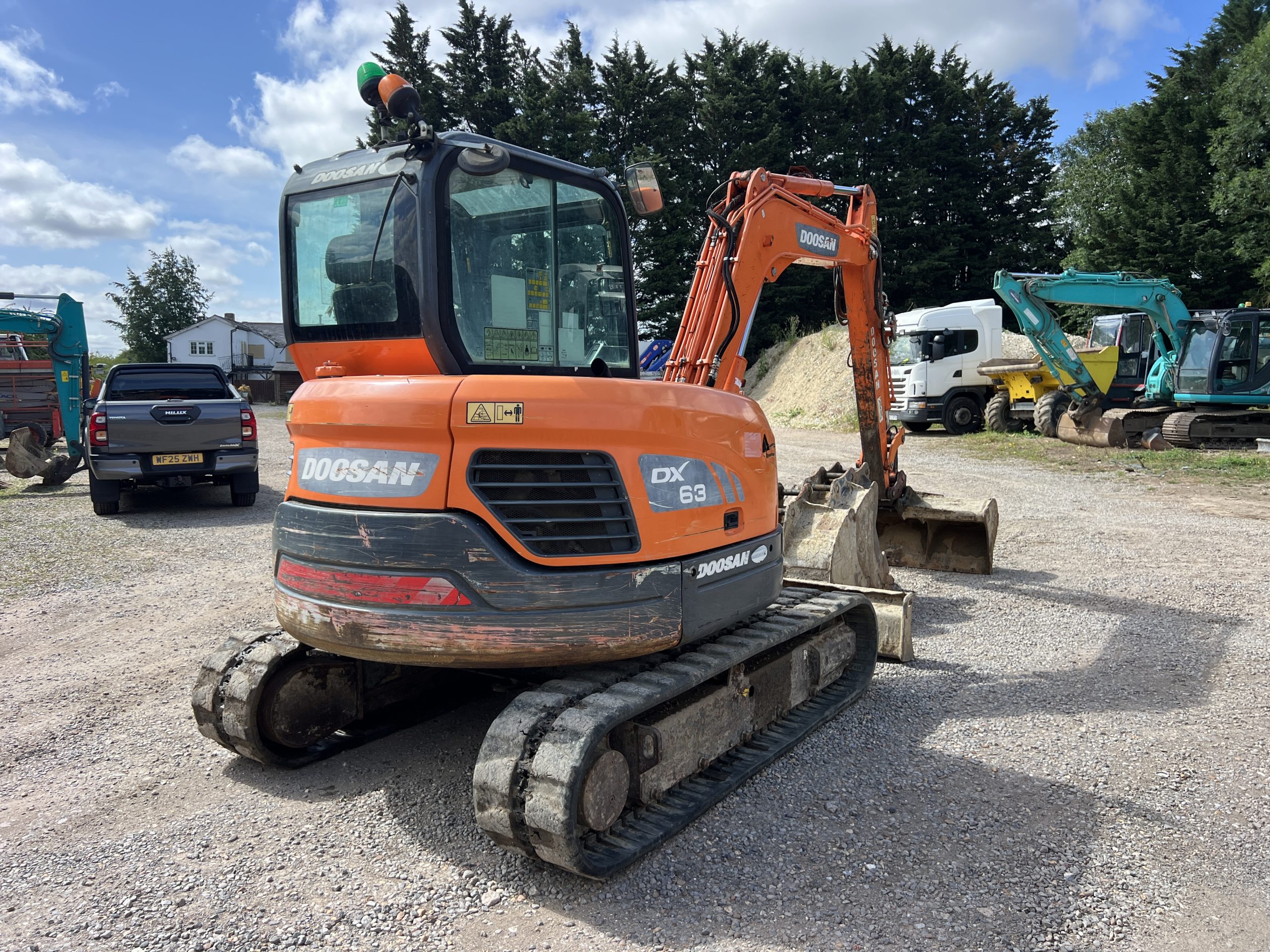 6 TON DOOSAN DX63-3 2016 - used plant for sale at J Hawes Ltd - view 5