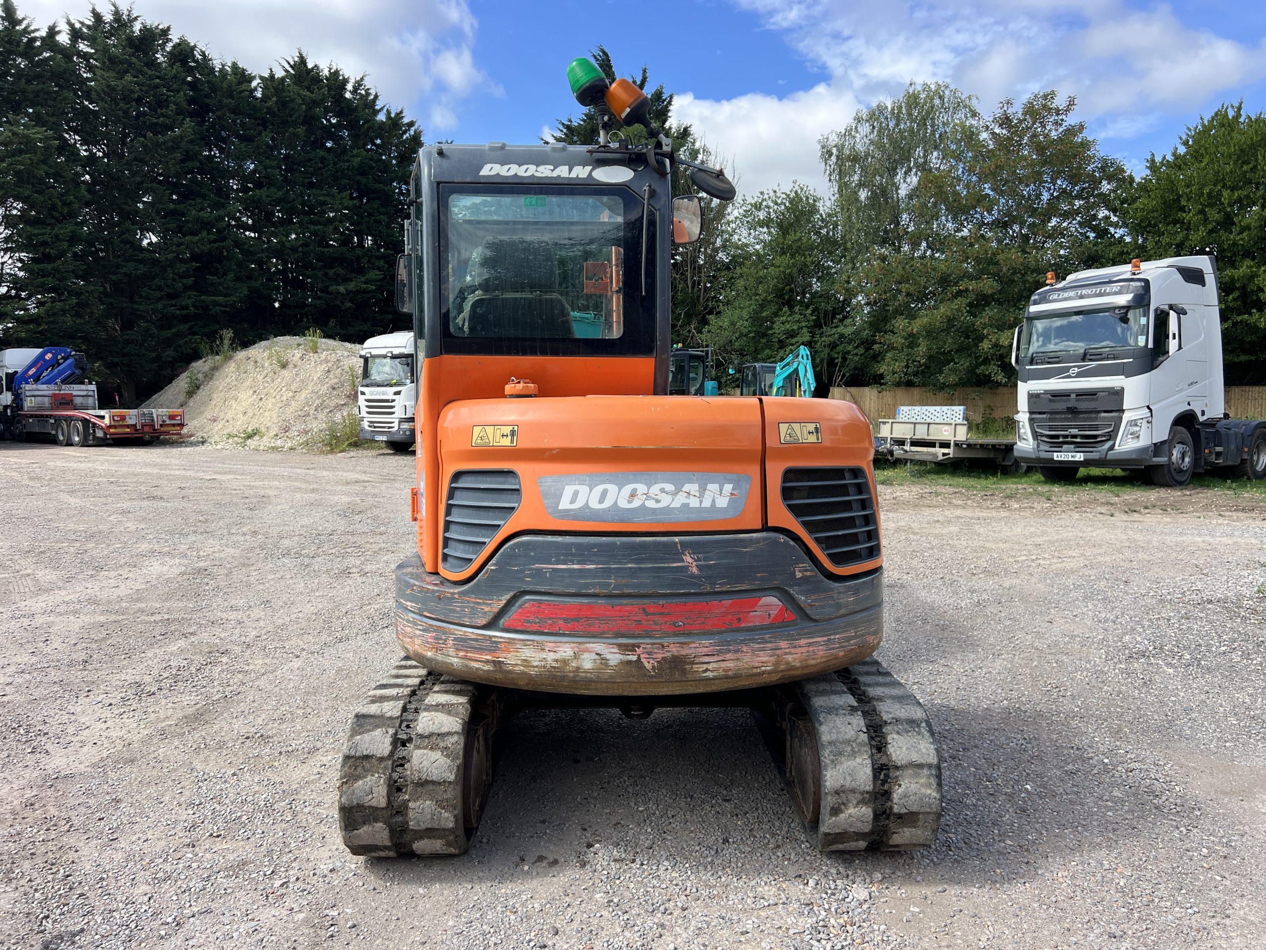 6 TON DOOSAN DX63-3 2016 - used plant for sale at J Hawes Ltd - view 6