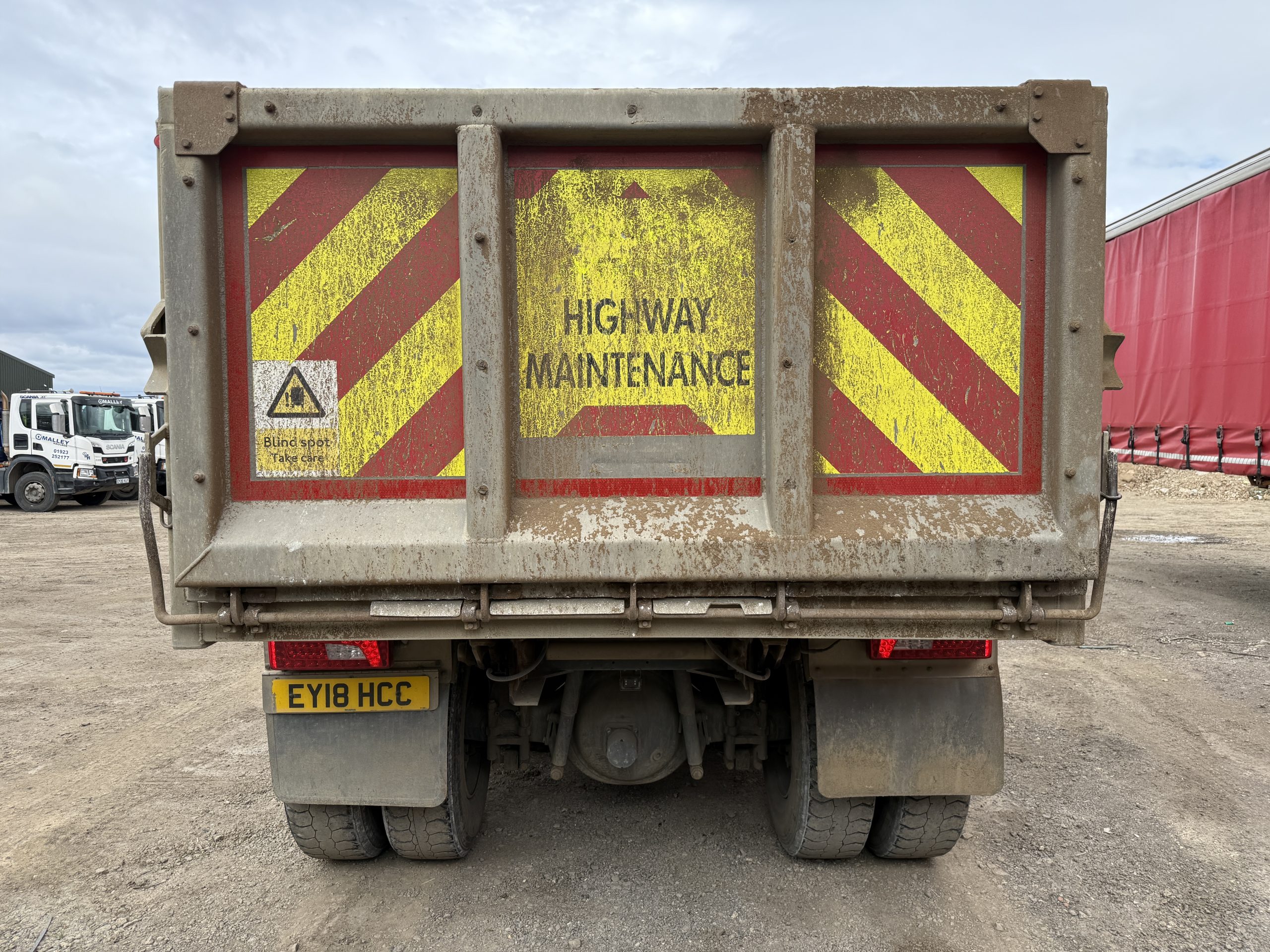 SCANIA P410 TIPPER 2018 - used trucks for sale at J Hawes Ltd - view 5
