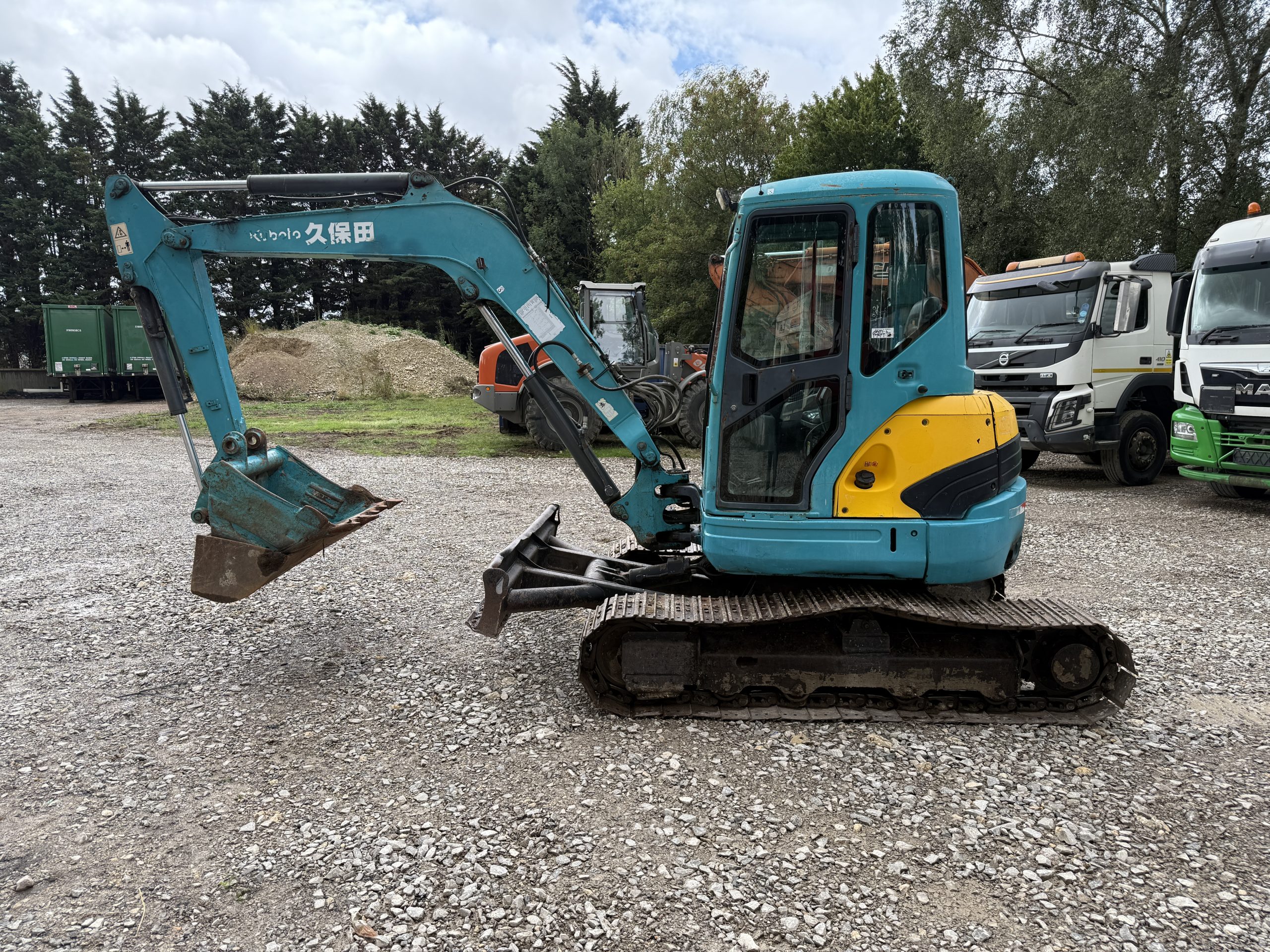 5 TON KUBOTA KX155 2015 - used plant for sale at J Hawes Ltd - view 2