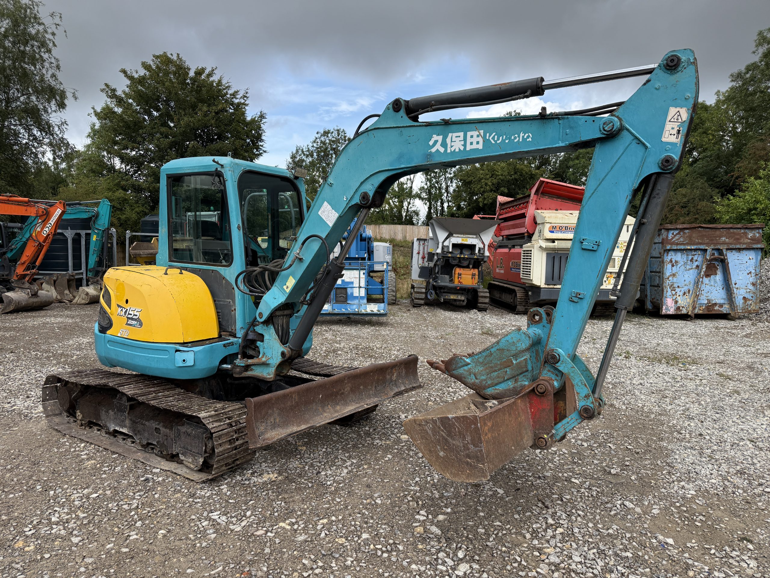 5 TON KUBOTA KX155 2015 - used plant for sale at J Hawes Ltd - view 3