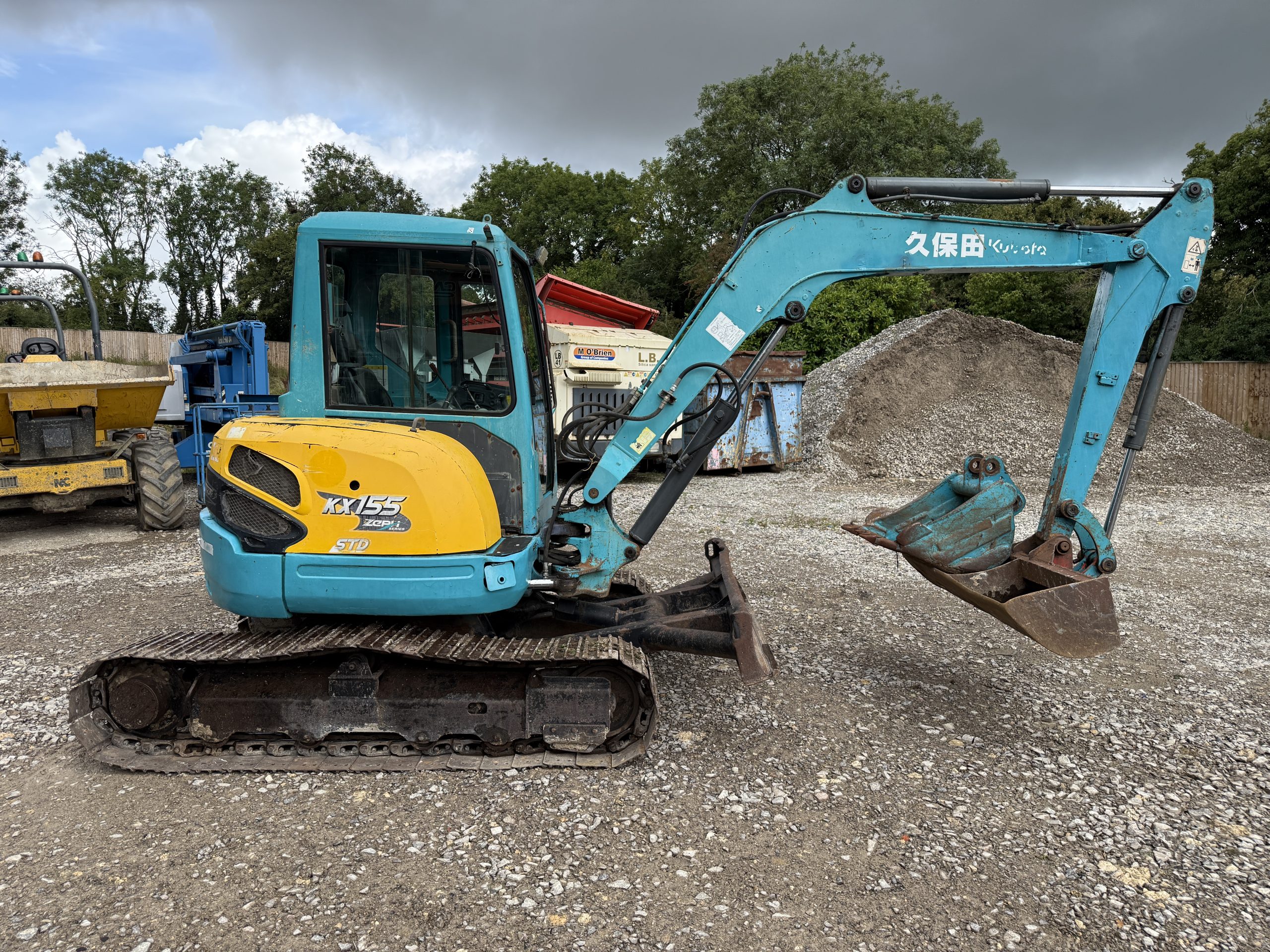 5 TON KUBOTA KX155 2015 - used plant for sale at J Hawes Ltd - view 4