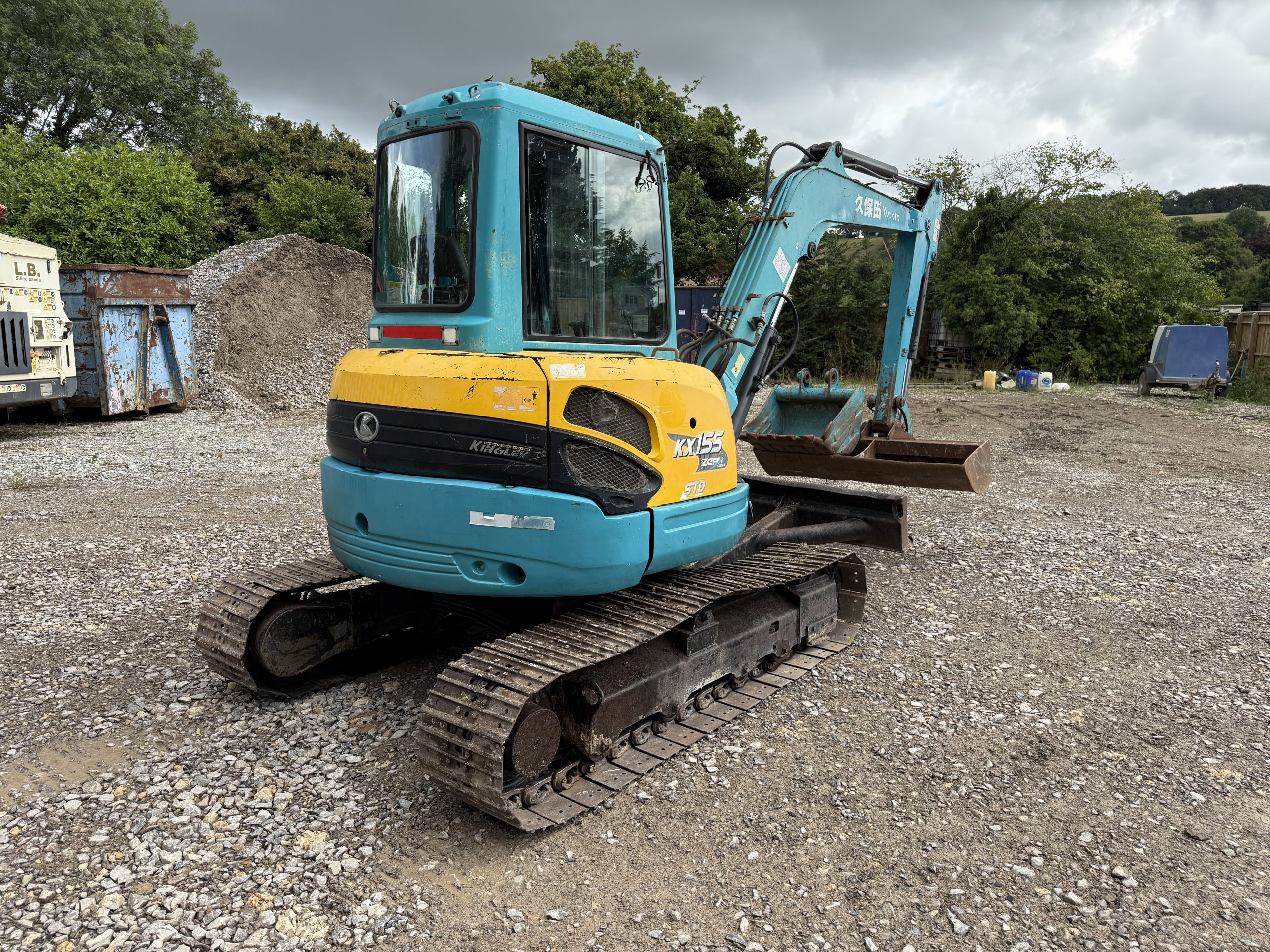 5 TON KUBOTA KX155 2015 - used plant for sale at J Hawes Ltd - view 5