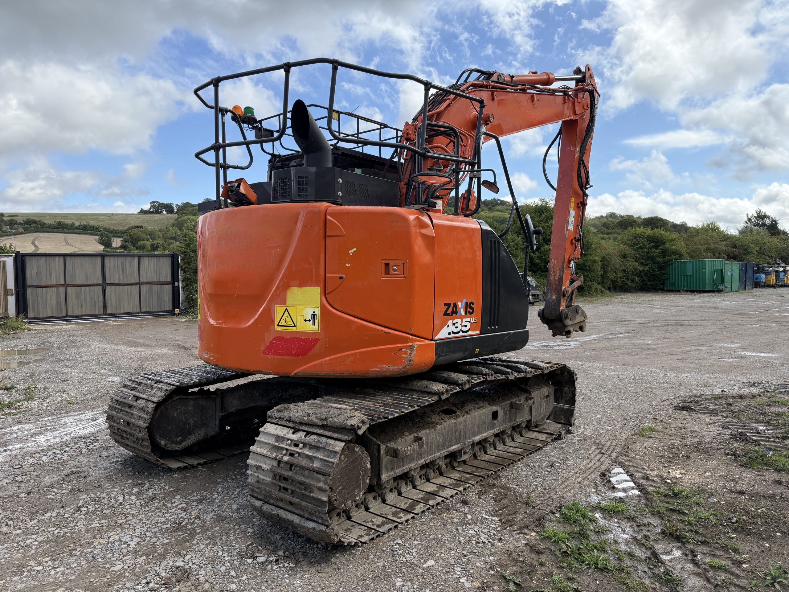 HITACHI ZX135US-6 - used plant for sale at J Hawes Ltd - view 5
