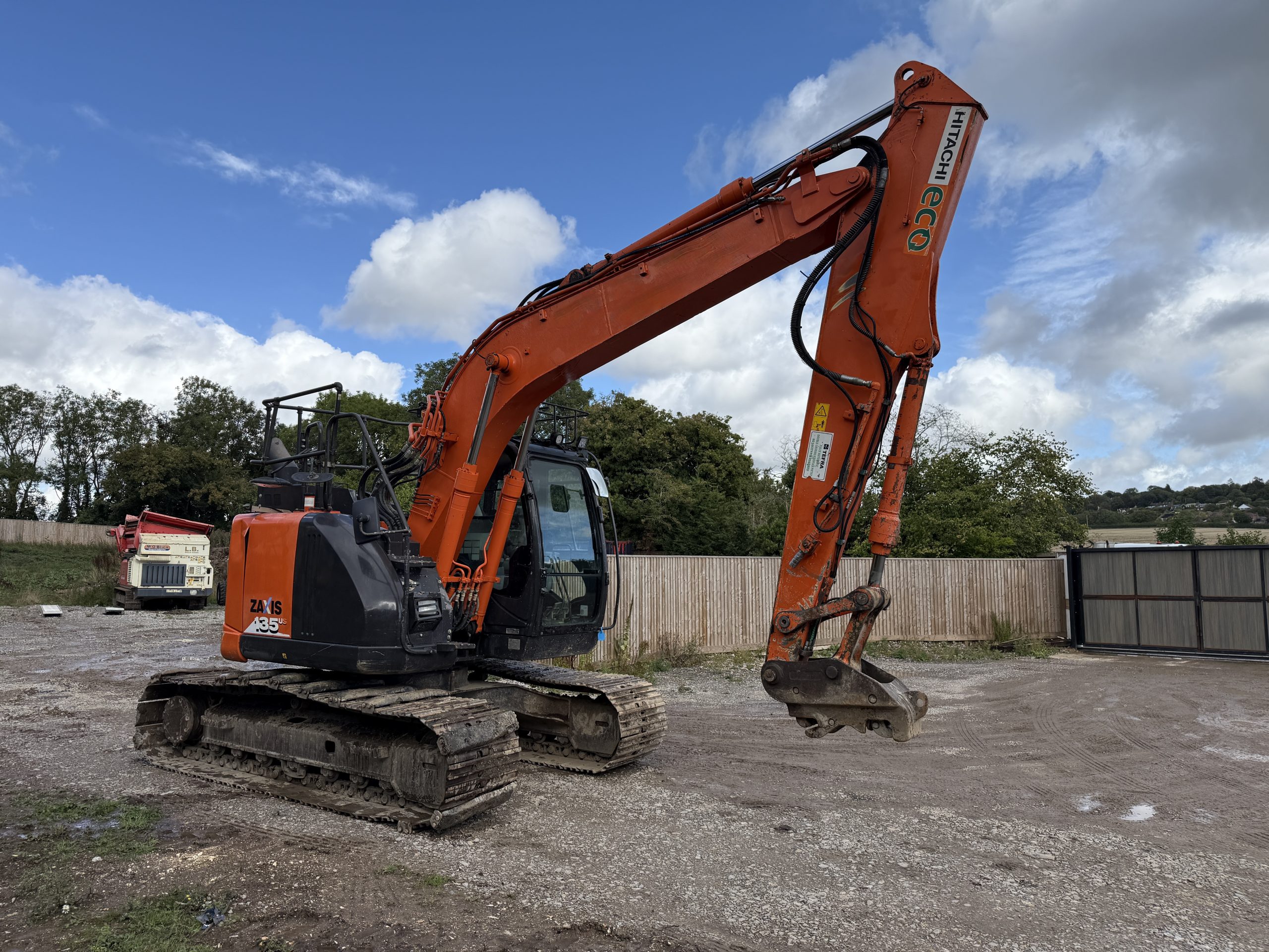 HITACHI ZX135US-6 - used plant for sale at J Hawes Ltd - view 7