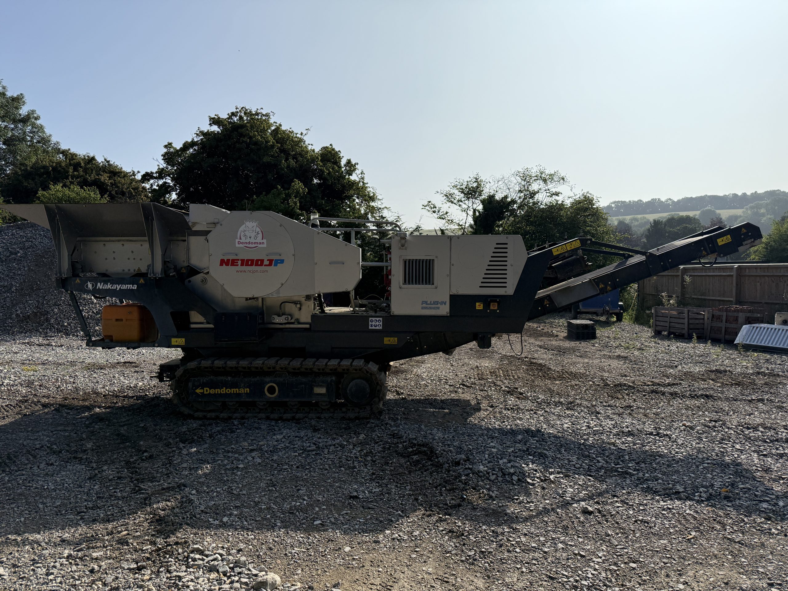 NAKAYAMA NE100JP CRUSHER 2019 - used plant for sale at J Hawes Ltd - view 4