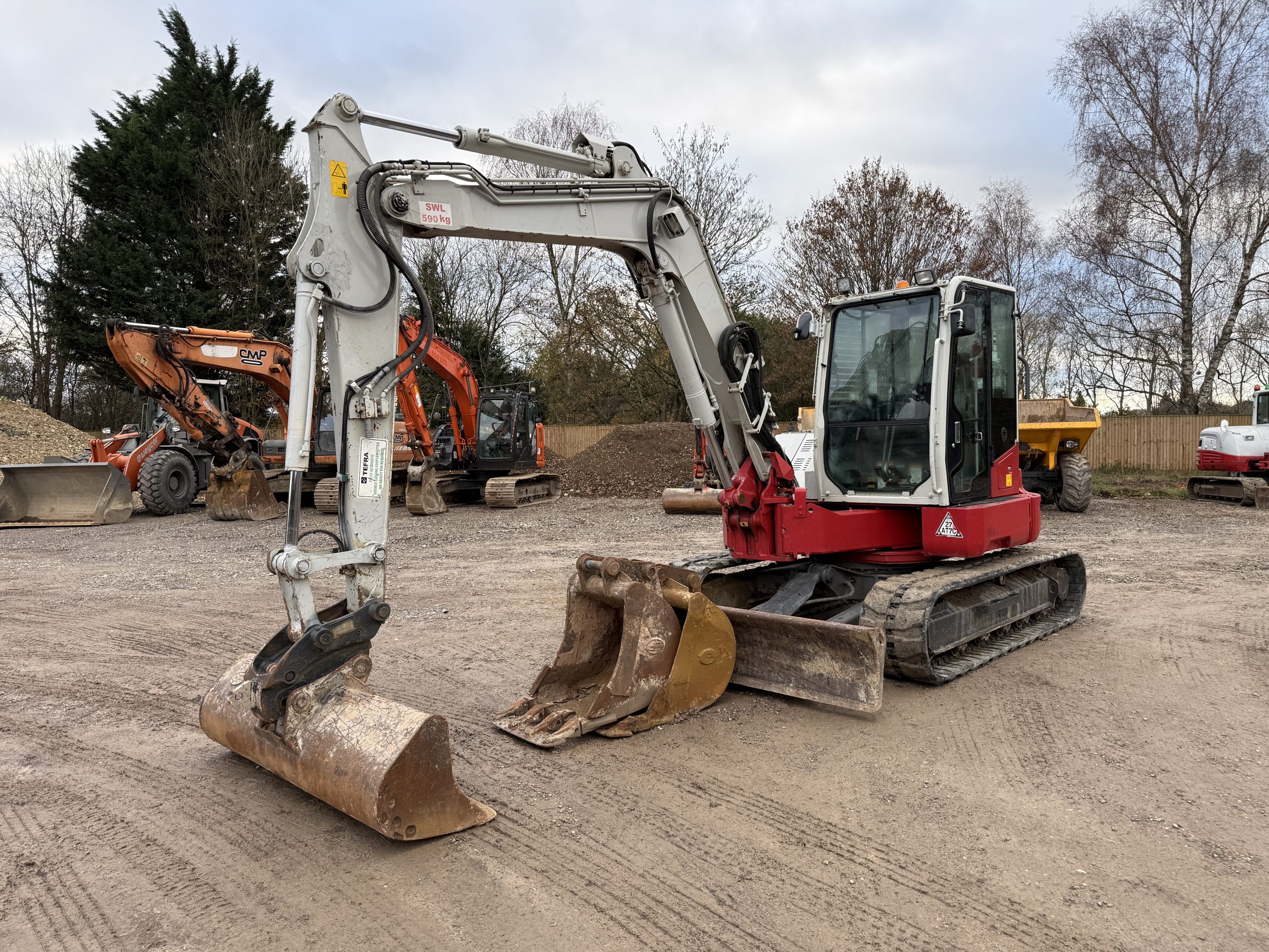 TAKEUCHI TB280FR - used plant for sale at J Hawes Ltd - view 2
