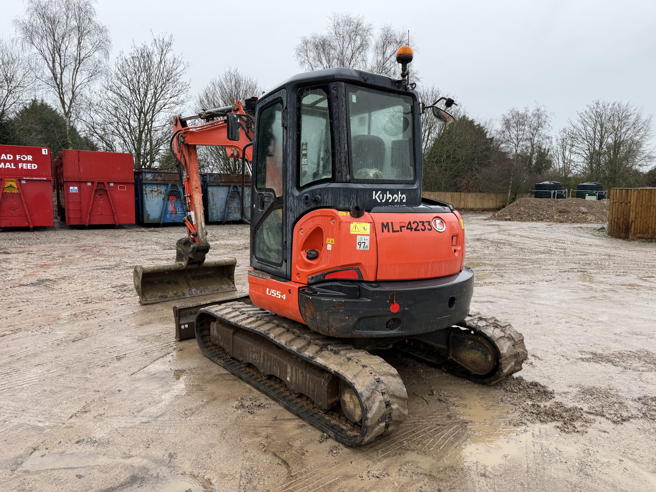 KUBOTA U55-4 2014 - used plant for sale at J Hawes Ltd - view 4