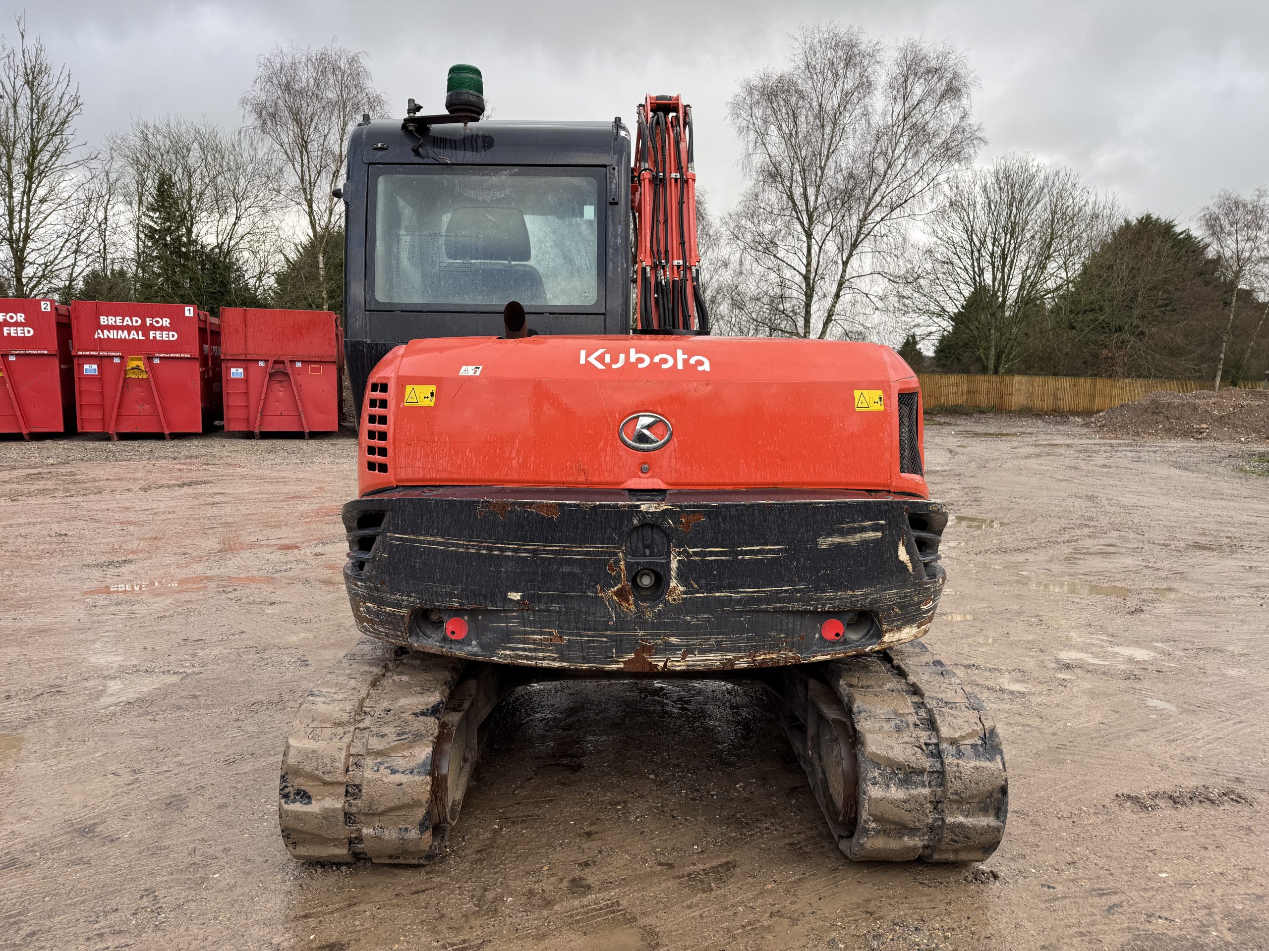 KUBOTA KX080-4 2015 - used plant for sale at J Hawes Ltd - view 6