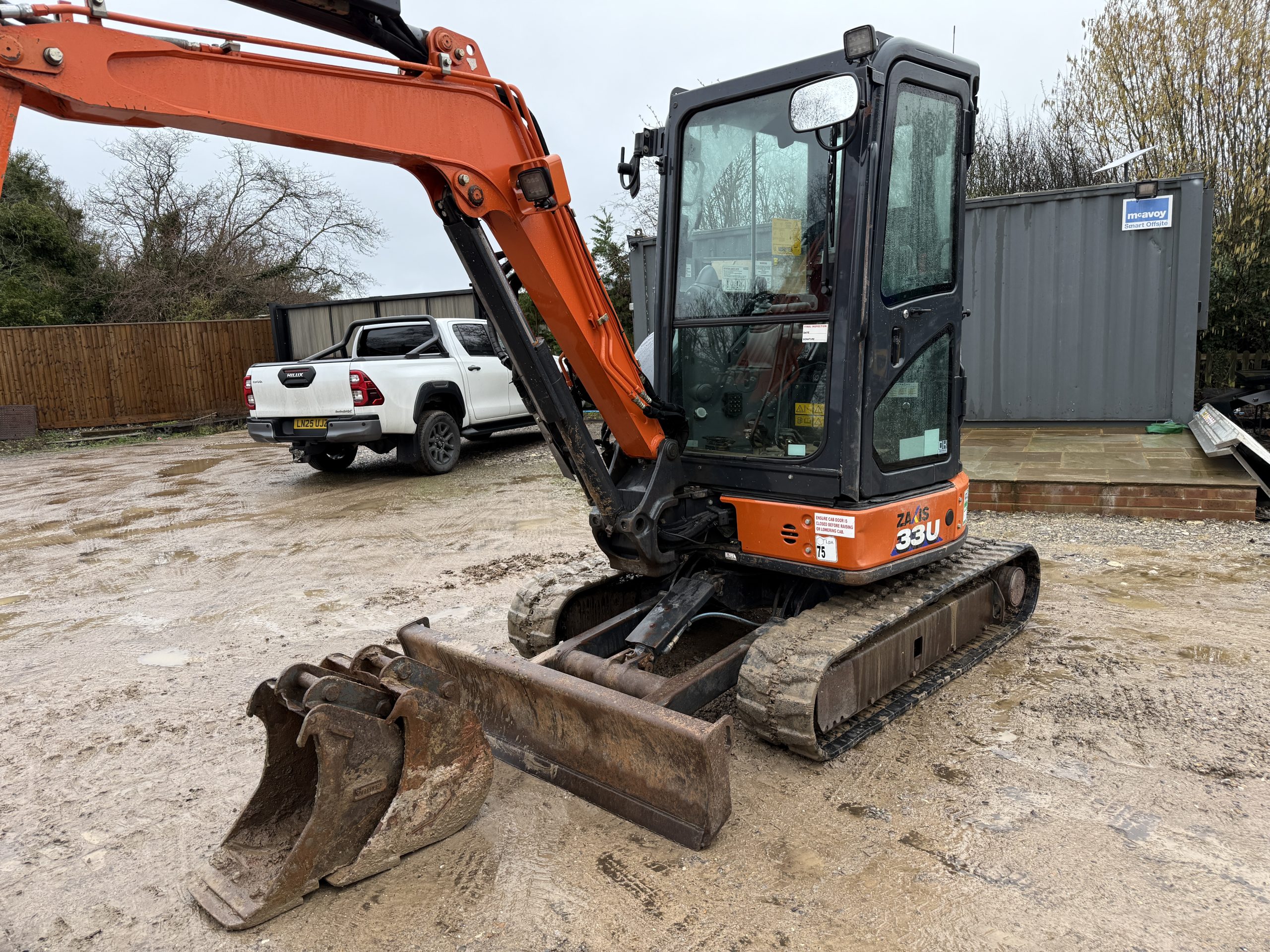 HITACHI ZX33U-6 CLR 2019 - used plant for sale at J Hawes Ltd - view 4