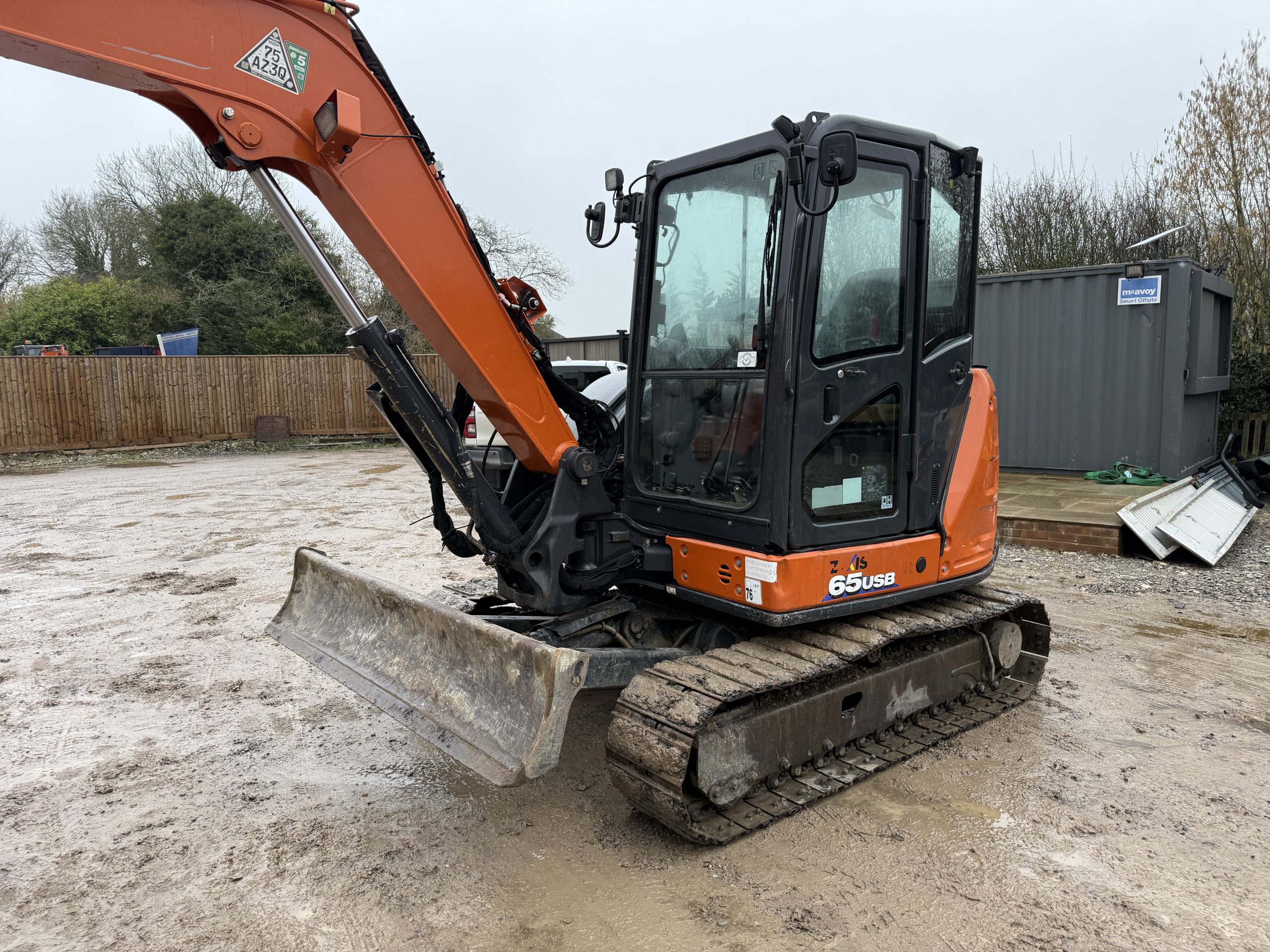 HITACHI ZX65USB-6 2020 - used plant for sale at J Hawes Ltd - view 4