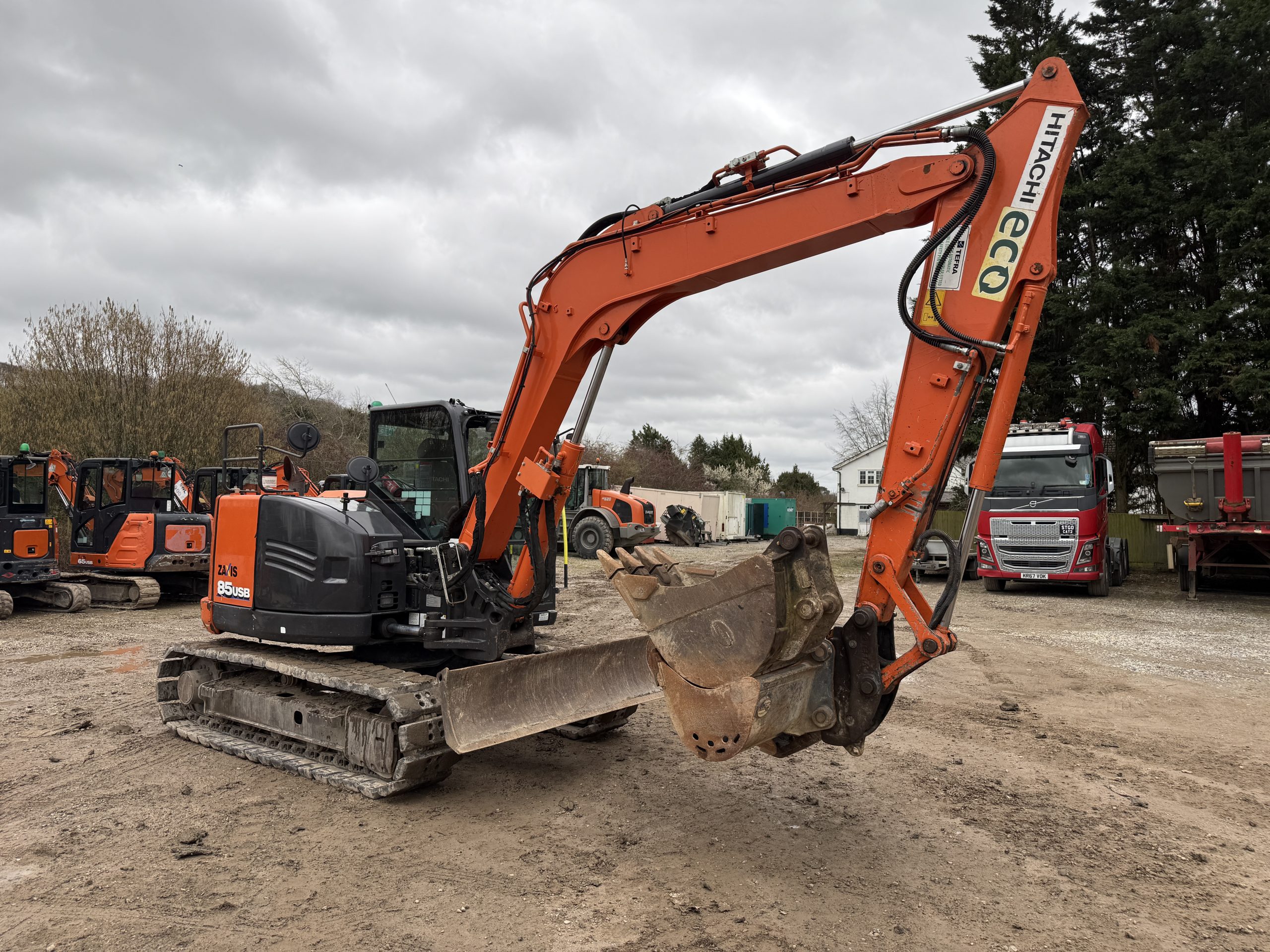 HITACHI ZX85USB-6 2019 - used plant for sale at J Hawes Ltd - view 5