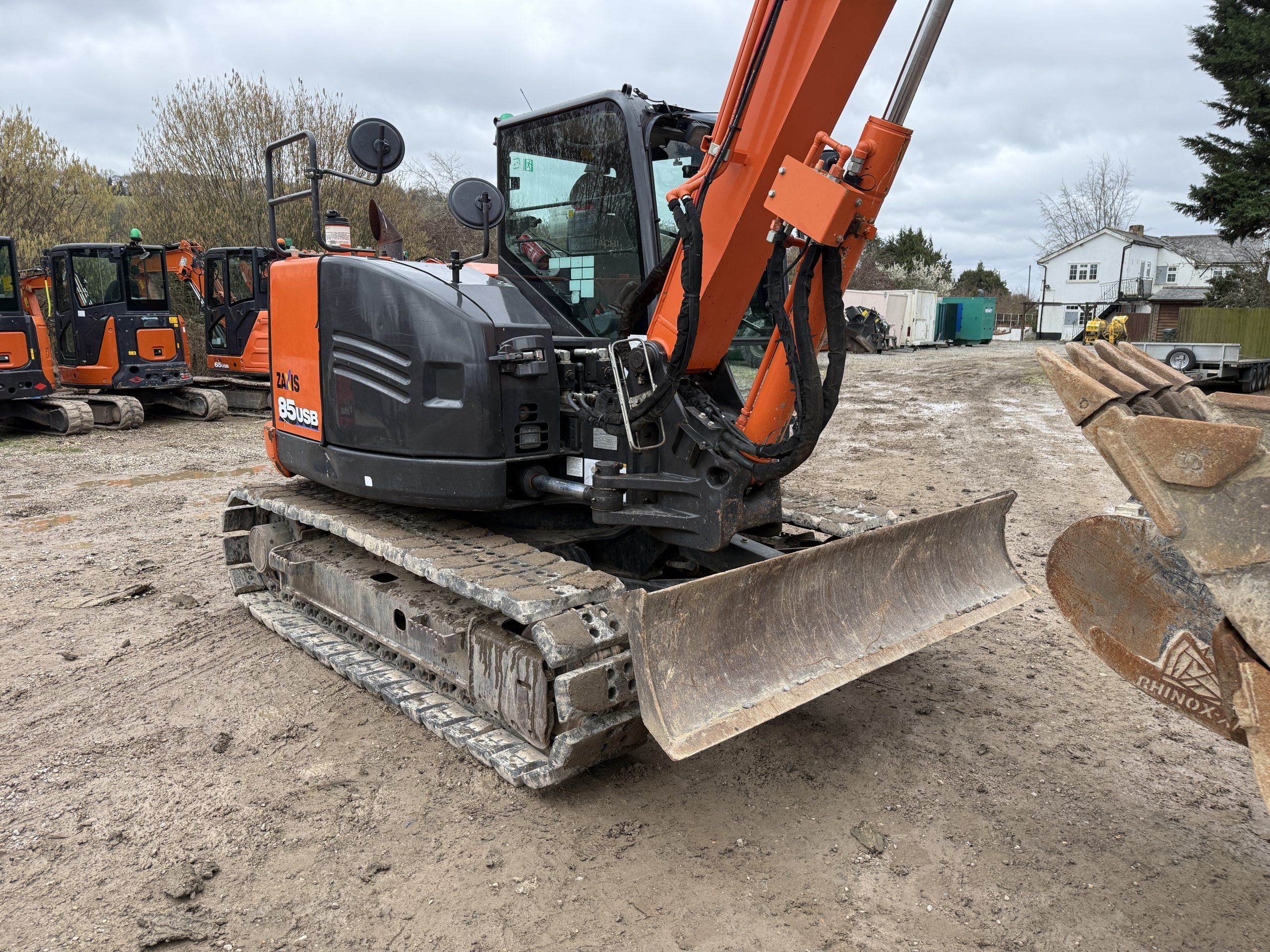 HITACHI ZX85USB-6 2019 - used plant for sale at J Hawes Ltd - view 6