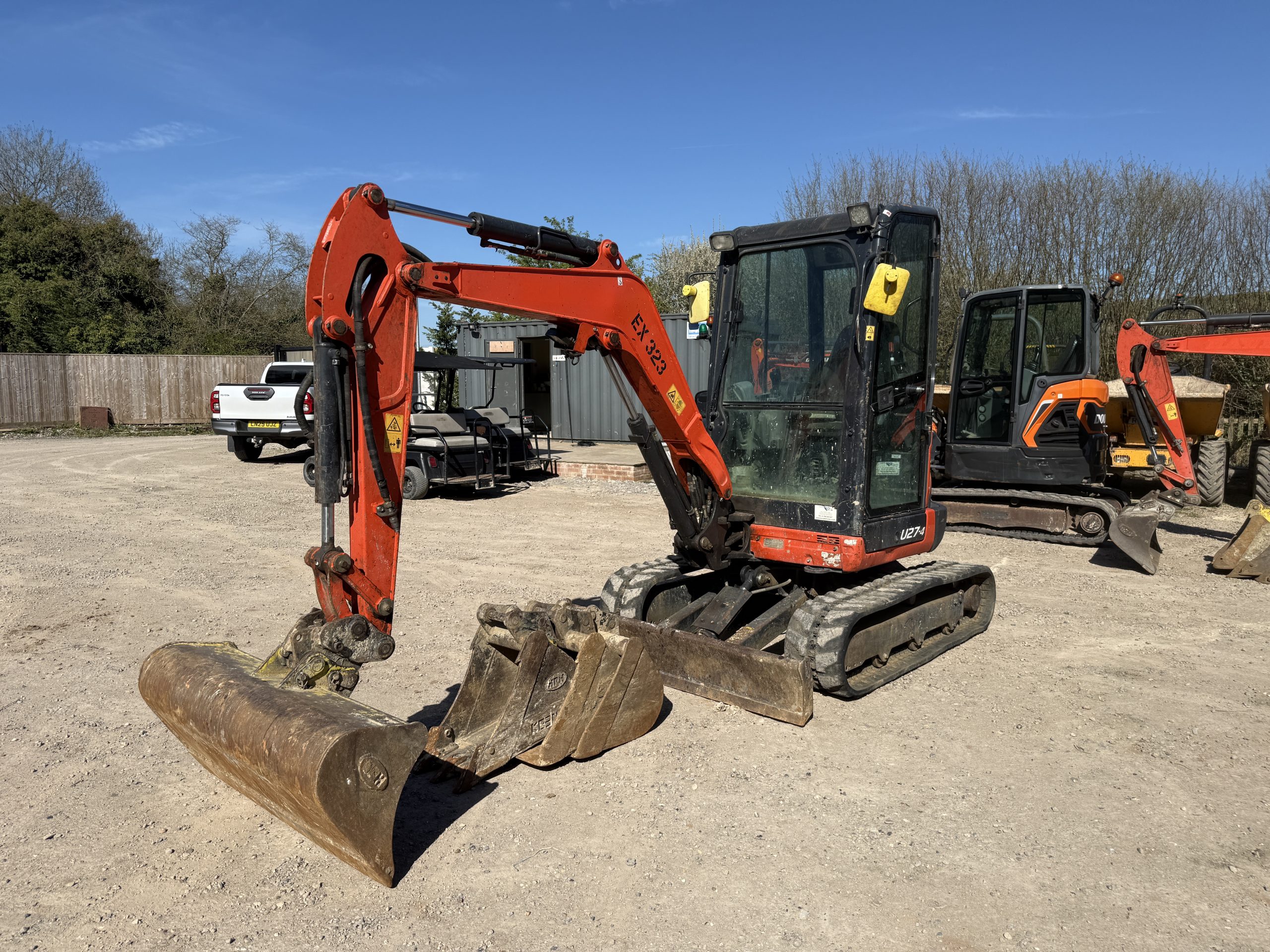 KUBOTA U27-4 2019 - used plant for sale at J Hawes Ltd - view 2