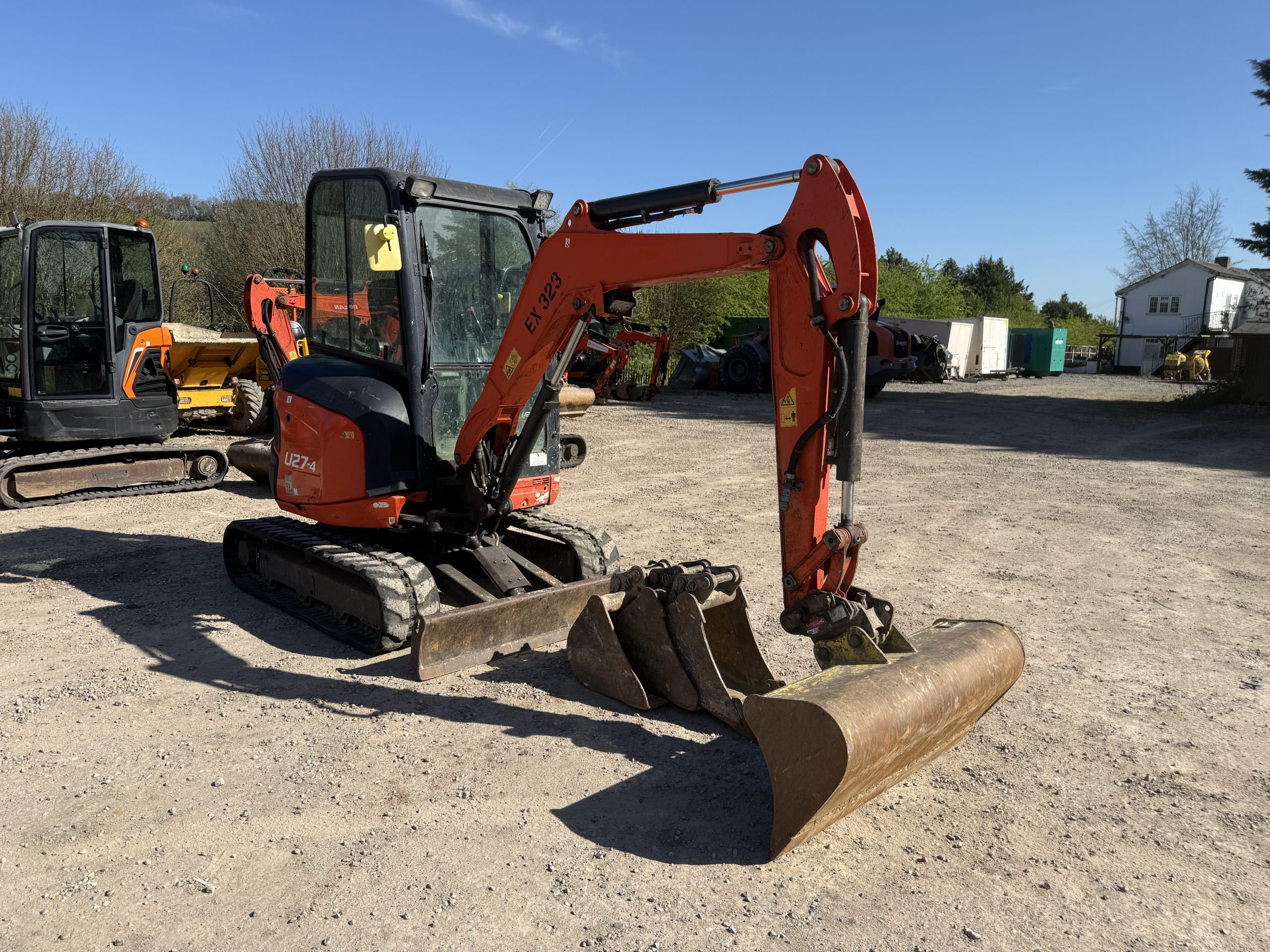 KUBOTA U27-4 2019 - used plant for sale at J Hawes Ltd - view 3