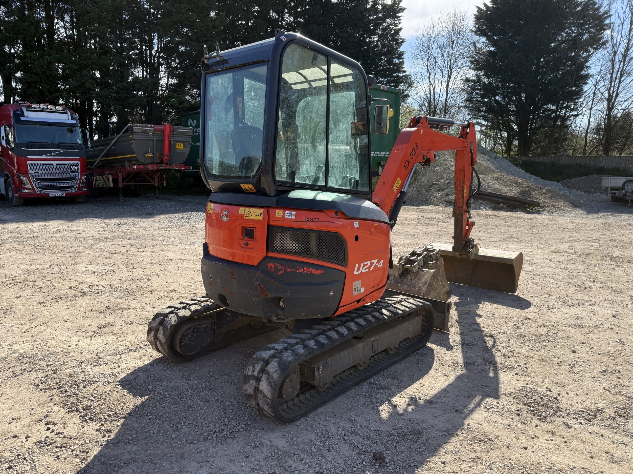 KUBOTA U27-4 2019 - used plant for sale at J Hawes Ltd - view 5