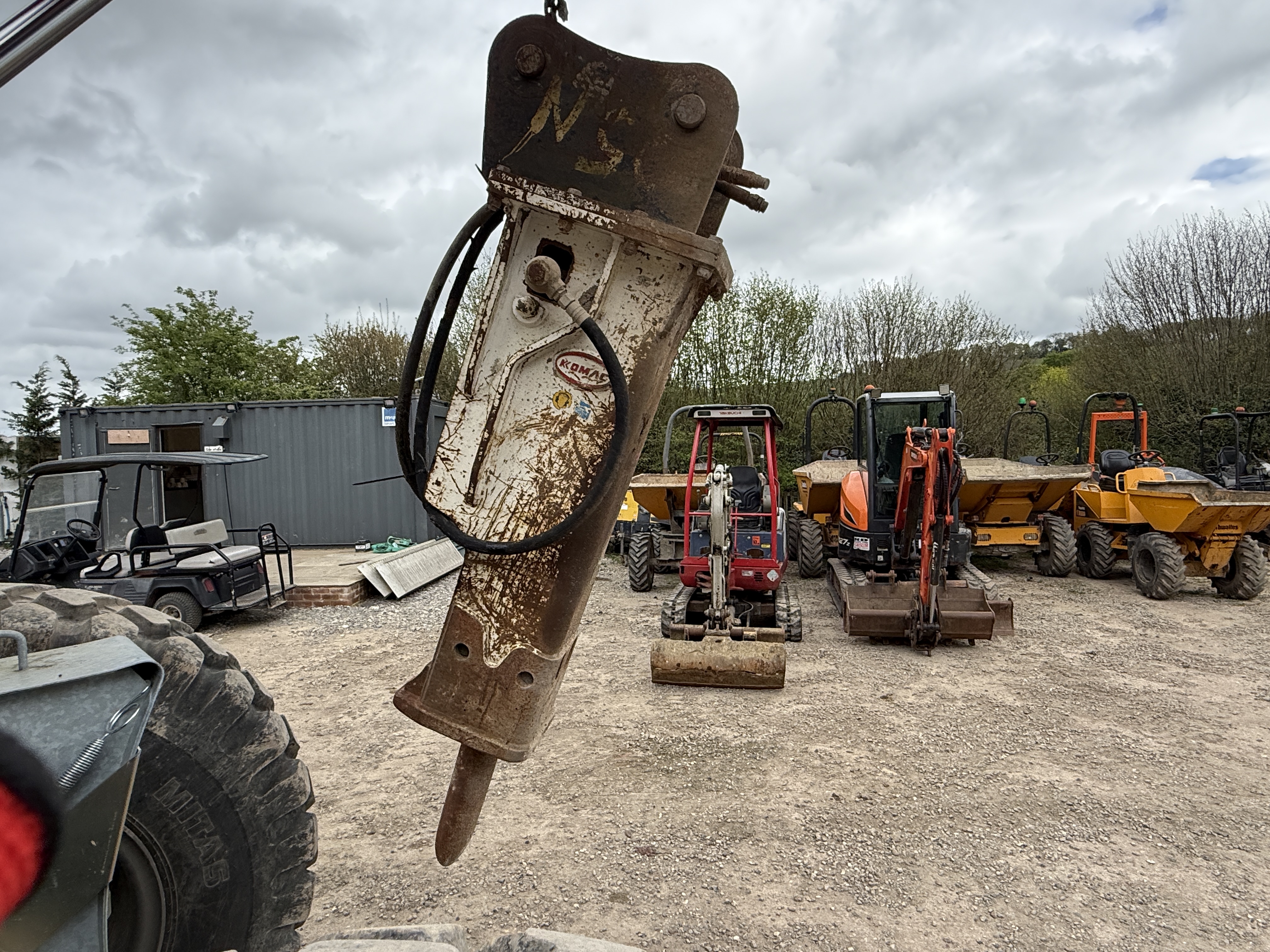 KOMAC BREAKER NA - used attachments & accessories for sale at J Hawes Ltd - view 2
