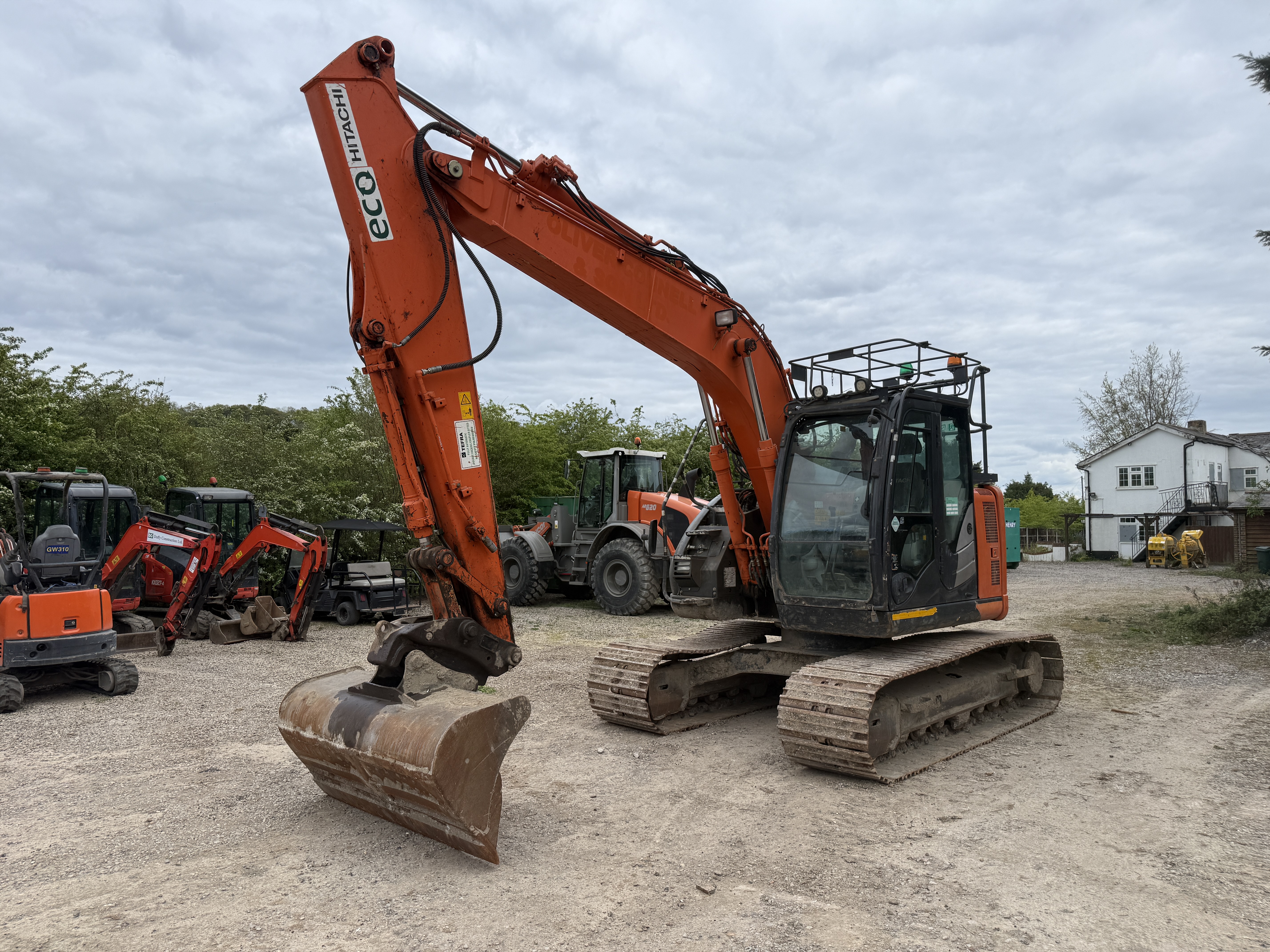 HITACHI ZX135US-6 2017 - used plant for sale at J Hawes Ltd - view 5