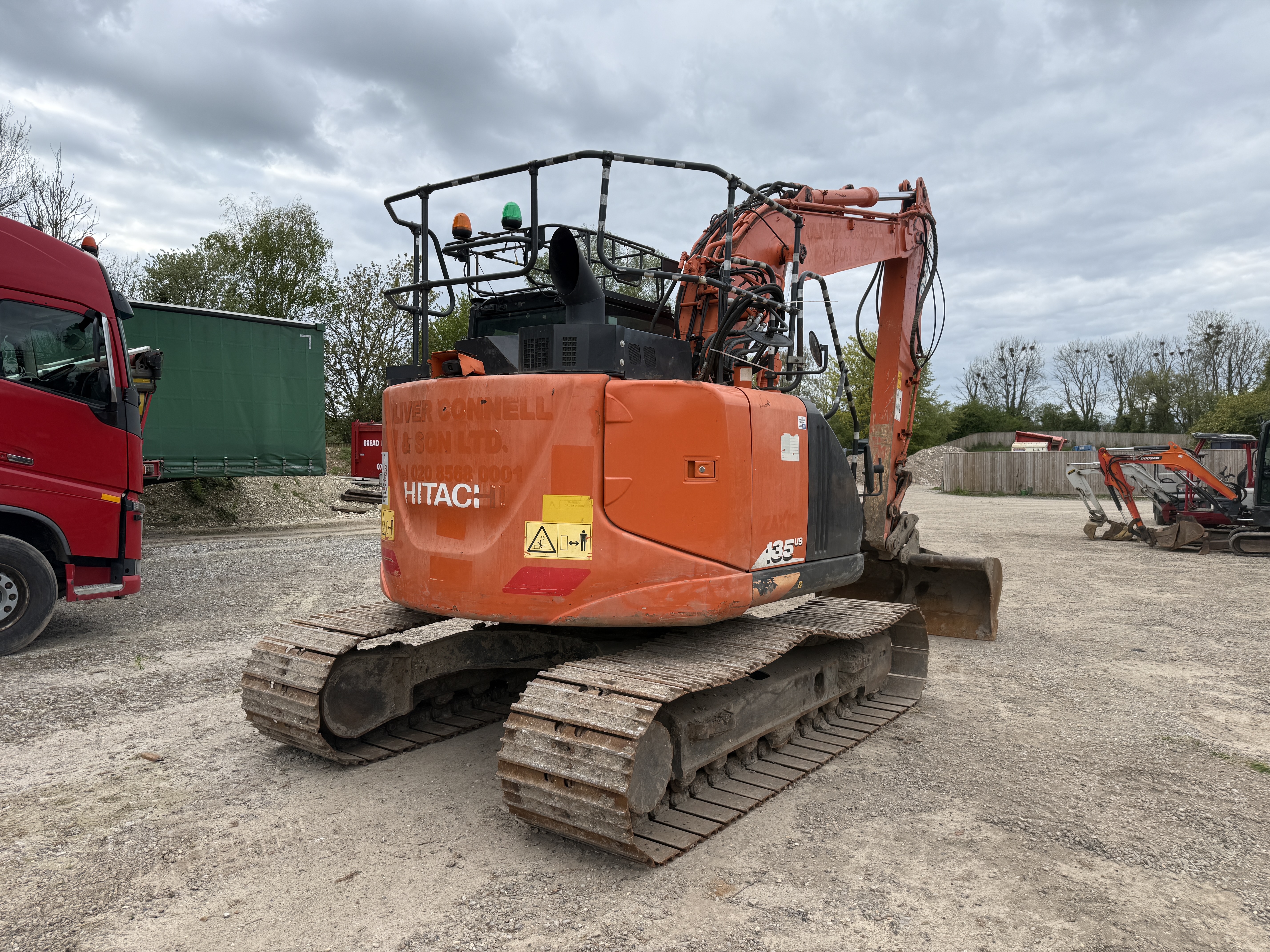 HITACHI ZX135US-6 2017 - used plant for sale at J Hawes Ltd - view 4