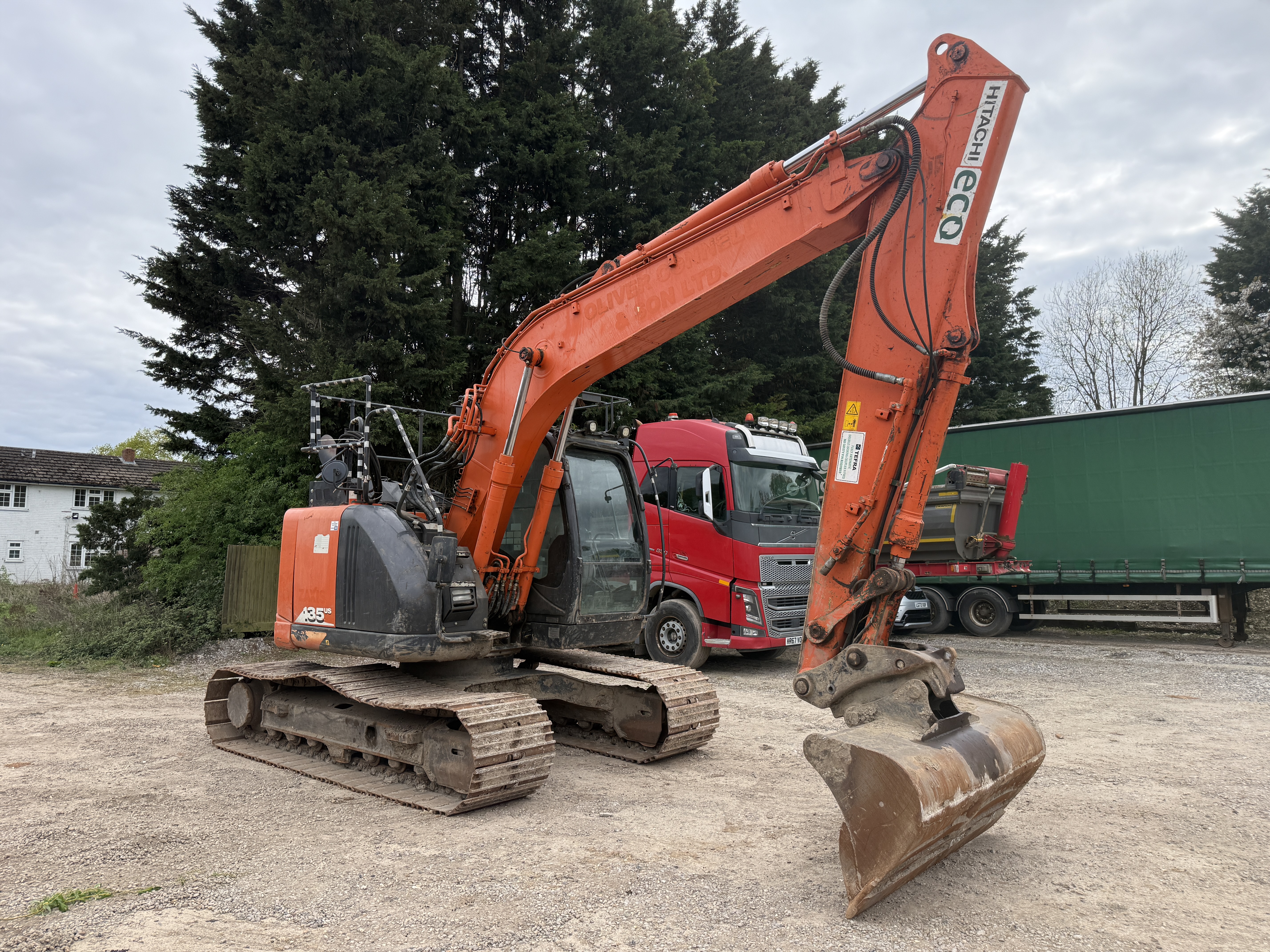 HITACHI ZX135US-6 2017 - used plant for sale at J Hawes Ltd - view 7