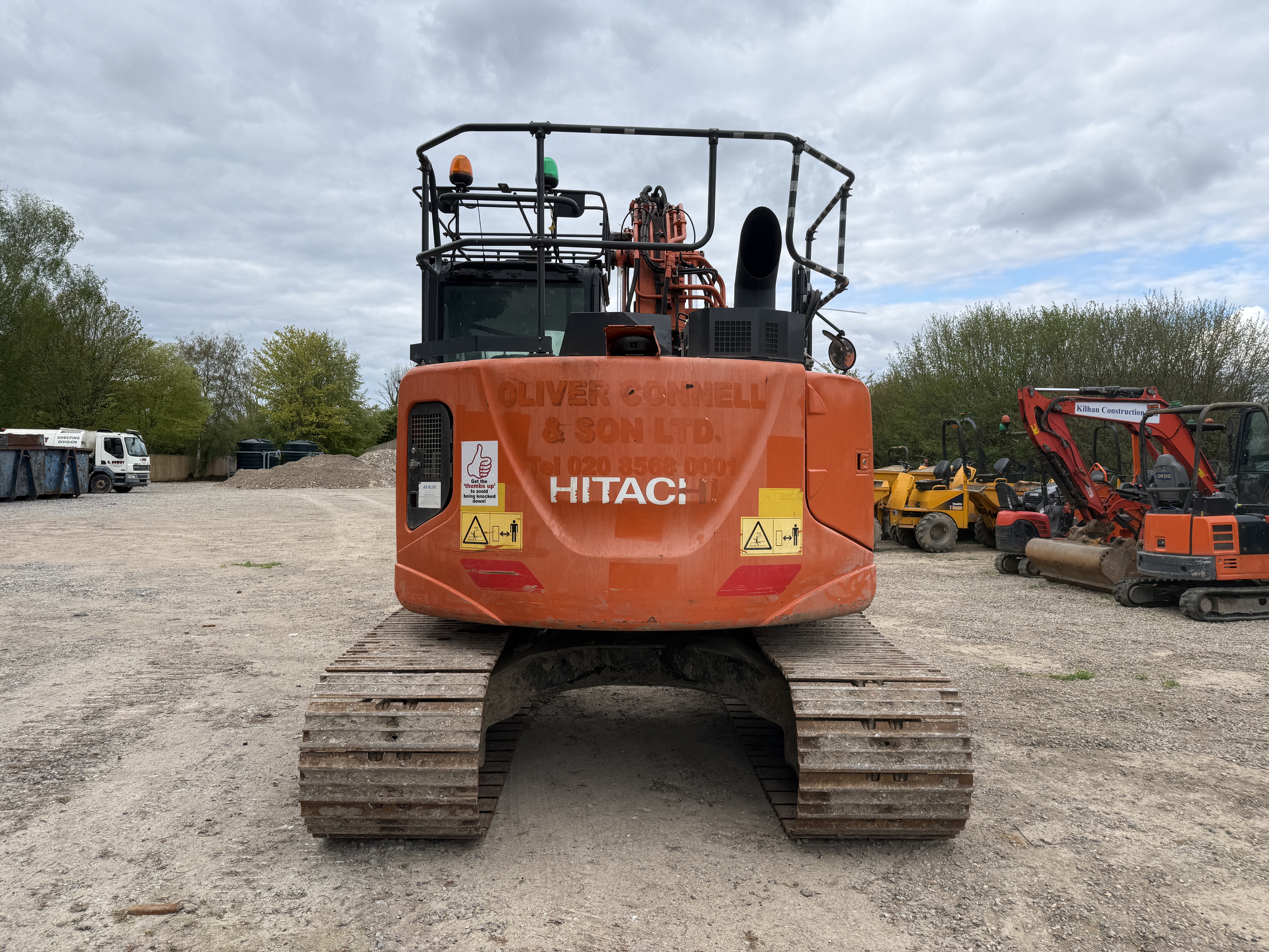 HITACHI ZX135US-6 2017 - used plant for sale at J Hawes Ltd - view 3