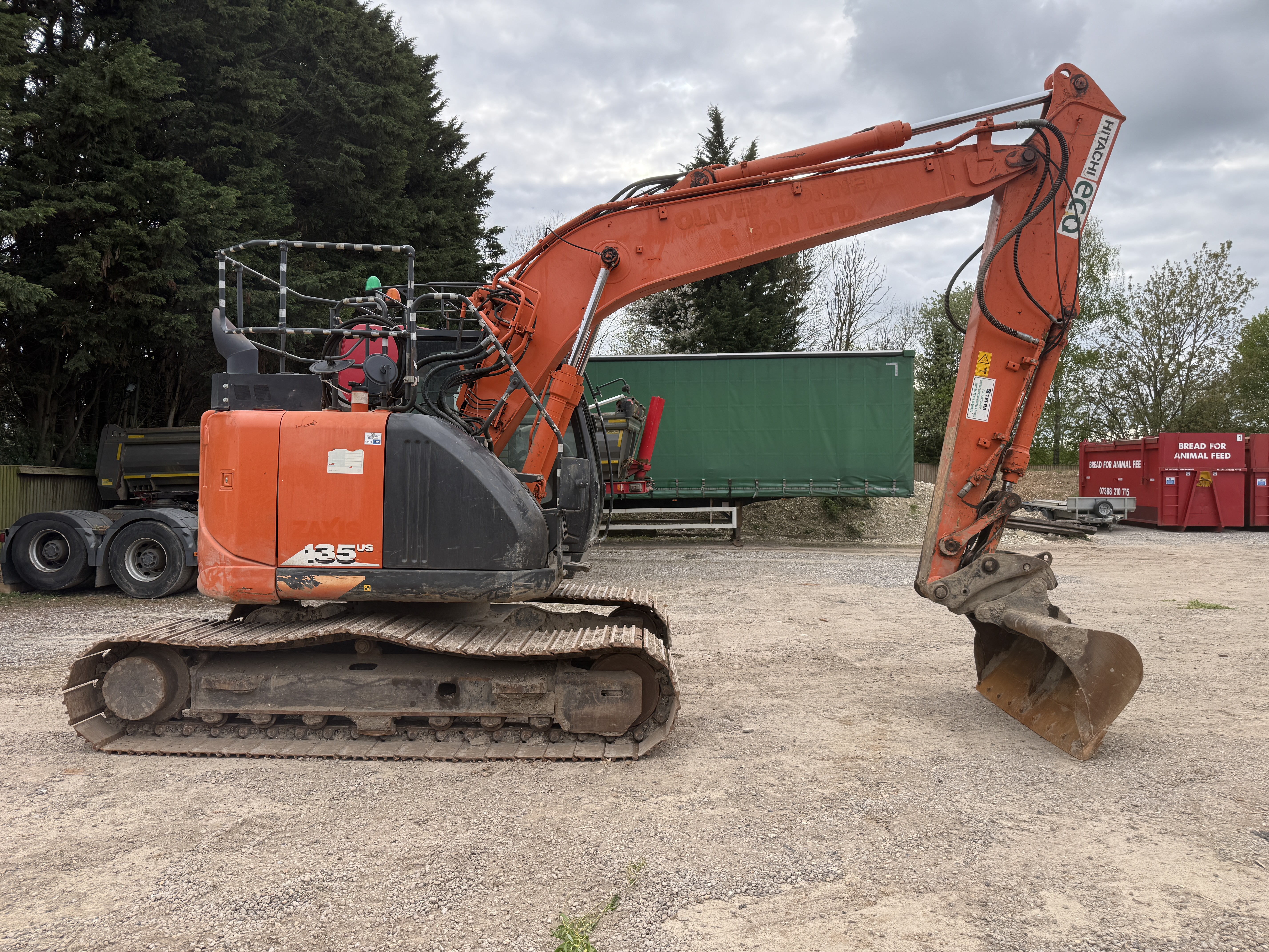 HITACHI ZX135US-6 2017 - used plant for sale at J Hawes Ltd - view 6